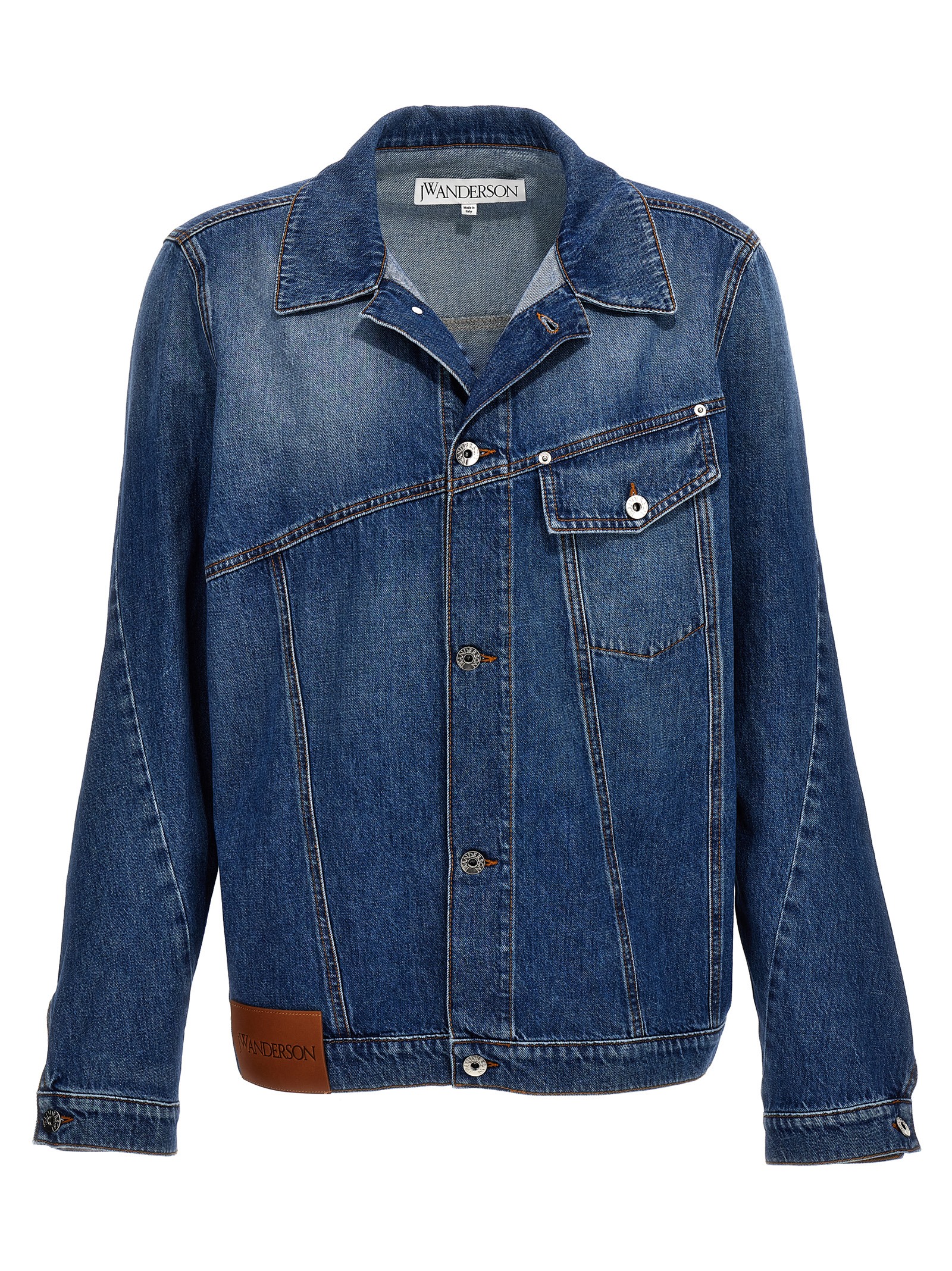 'Twisted workwear' denim jacket DJ0029PG1164804 (JW Anderson / カジュアルジャケット・ベスト ) | JW Anderson (ジェイダブリュー アンダーソン)