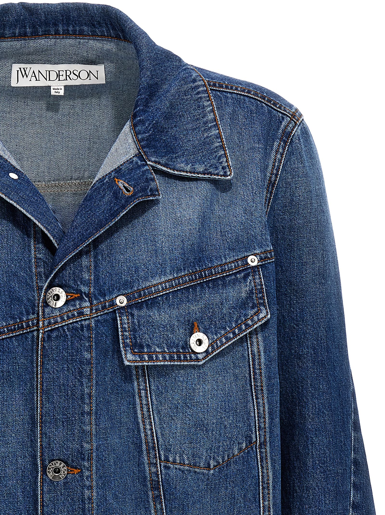 'Twisted workwear' denim jacket DJ0029PG1164804 (JW Anderson / カジュアルジャケット・ベスト ) | JW Anderson (ジェイダブリュー アンダーソン)(2)