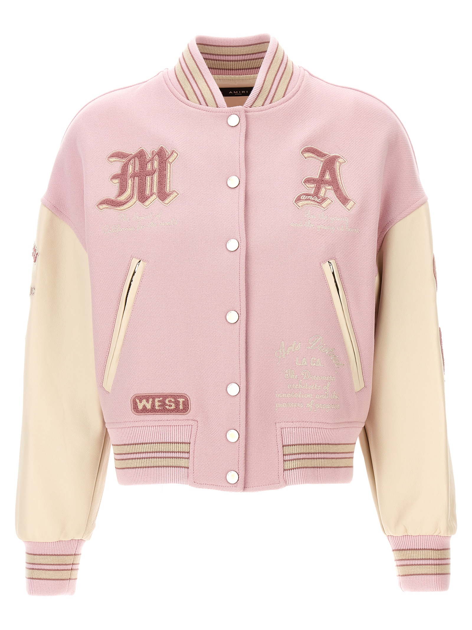 'Dream Team Varsity' bomber jacket AWOUVY1005PINK (AMIRI / カジュアルジャケット ) | AMIRI (アミリ)