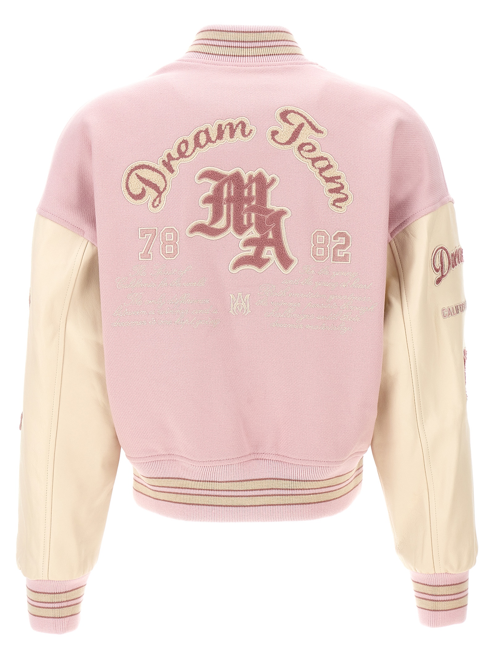 'Dream Team Varsity' bomber jacket AWOUVY1005PINK (AMIRI / カジュアルジャケット ) | AMIRI (アミリ)(1)