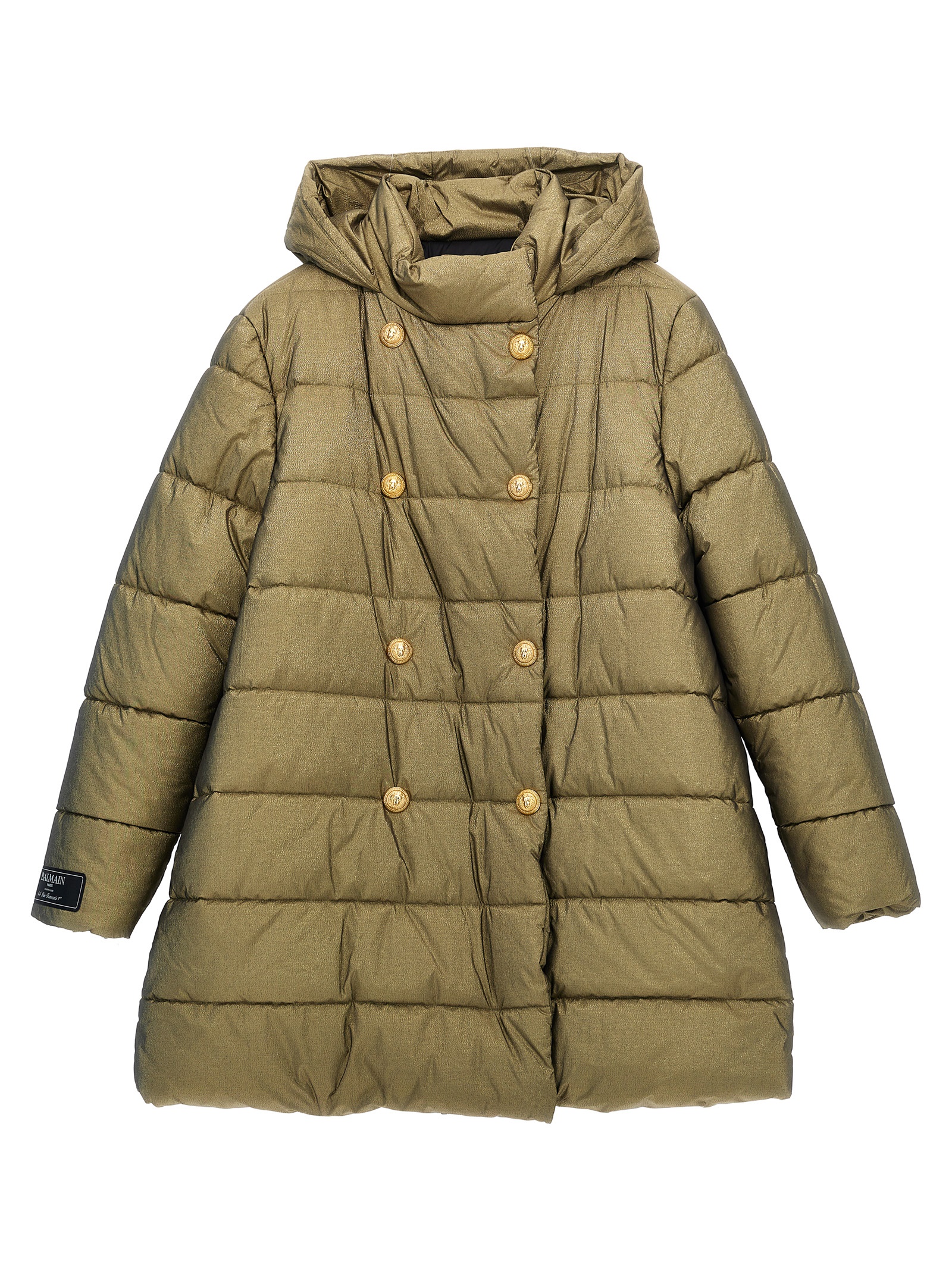 Logo button down jacket BV2B30N0298930OR (Balmain / コート・ダウン ) | Balmain (バルマン)