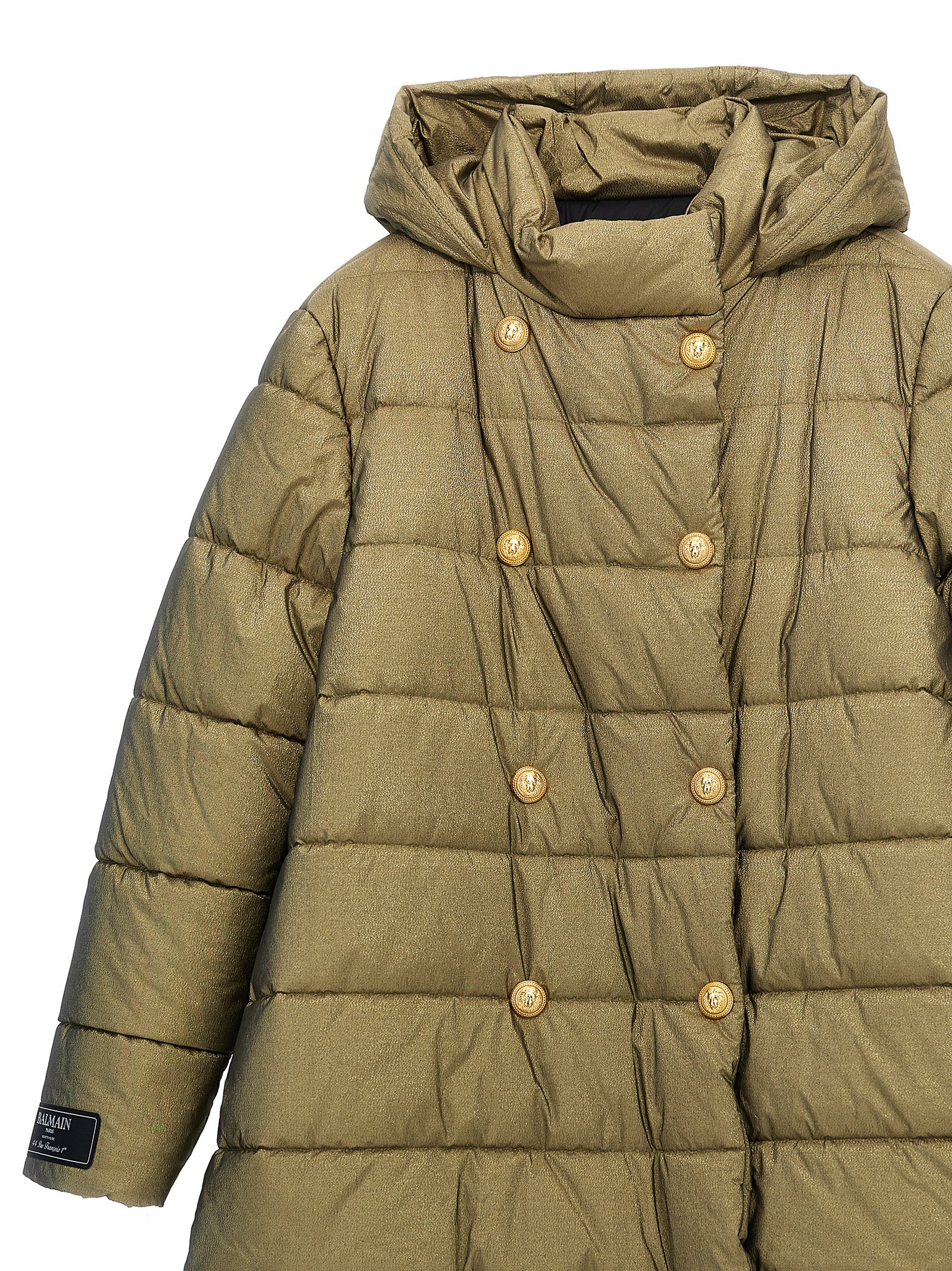 Logo button down jacket BV2B30N0298930OR (Balmain / コート・ダウン ) | Balmain (バルマン)(2)