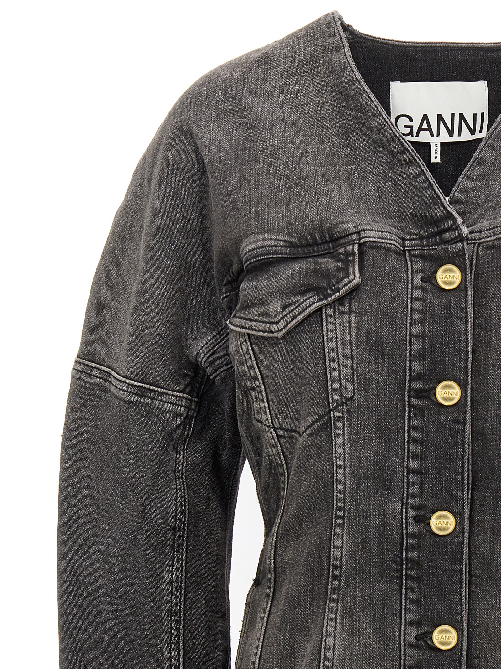 'Tint Edge' jacket J1529006 (GANNI / カジュアルジャケット・ベスト ) | GANNI (ガニー)(2)