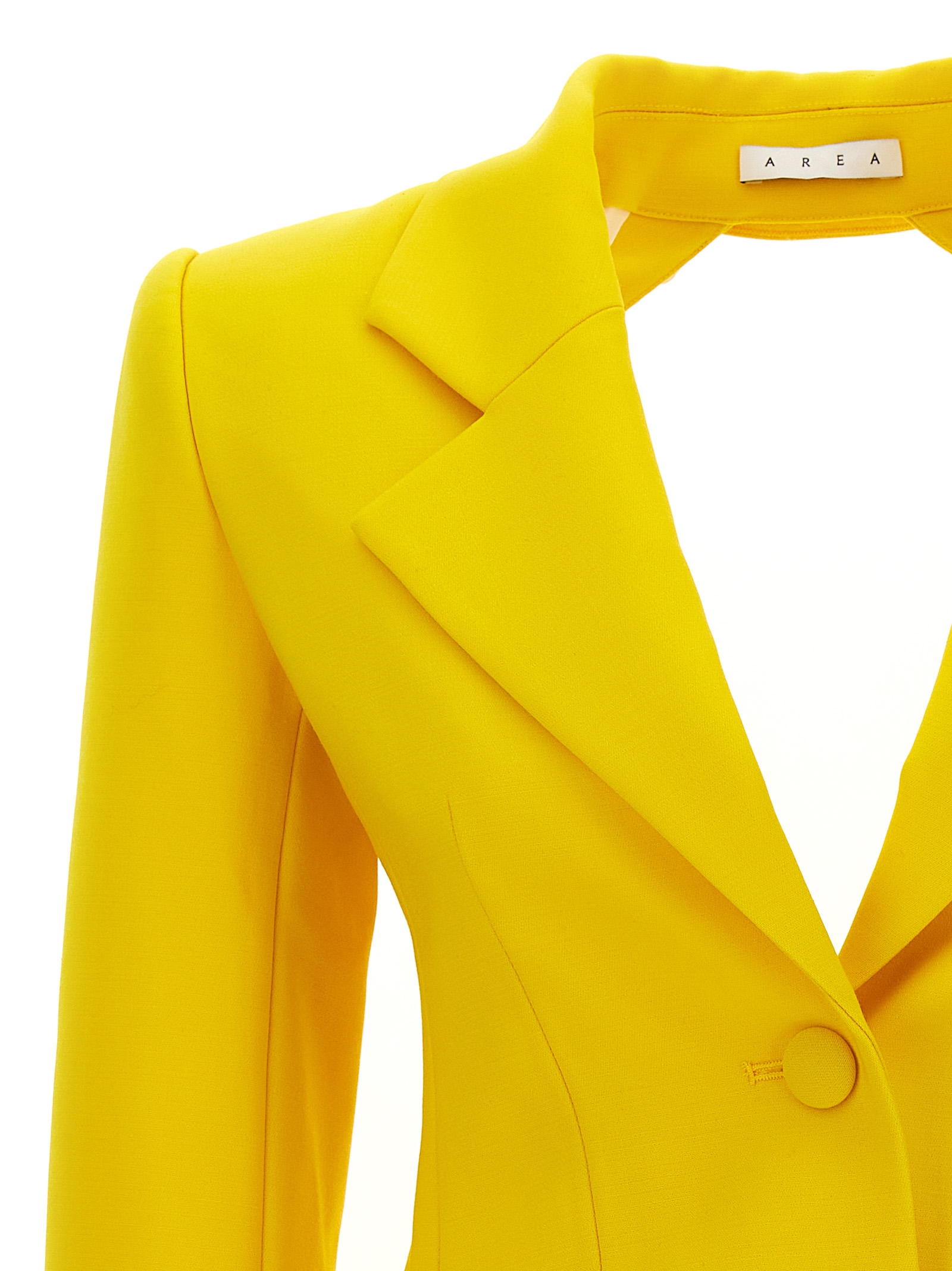 Blazer 'Crystal Open Back' 2302D75171YELLOW (AREA / ブレザー・ジャケット ) | AREA (エリア)(2)
