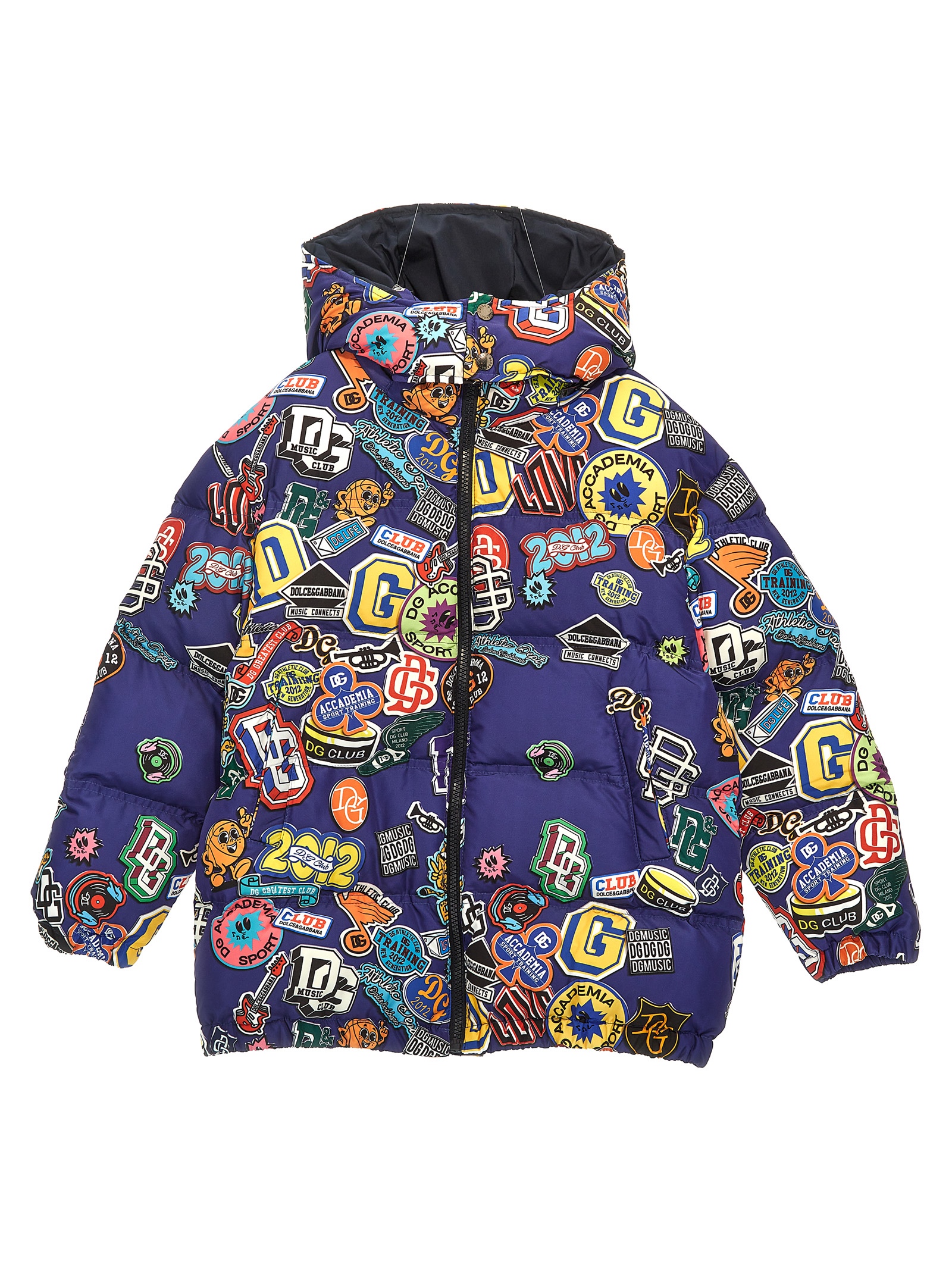 'Stickers' down jacket L4JB6FISMFKHT4QC (Dolce & Gabbana / ダウンジャケット・コート ) | Dolce & Gabbana (ドルチェガッバーナ)