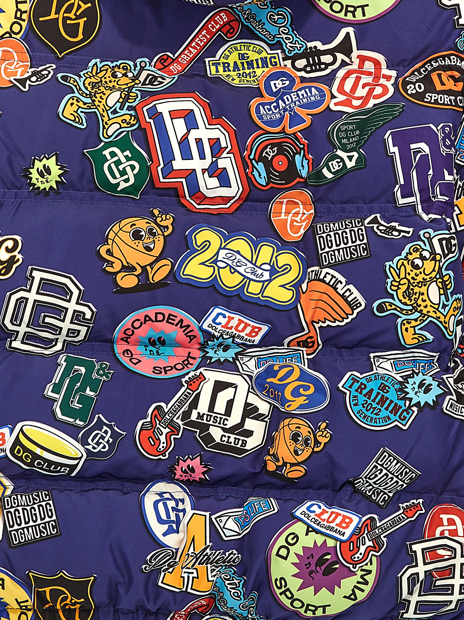 'Stickers' down jacket L4JB6FISMFKHT4QC (Dolce & Gabbana / ダウンジャケット・コート ) | Dolce & Gabbana (ドルチェガッバーナ)(3)