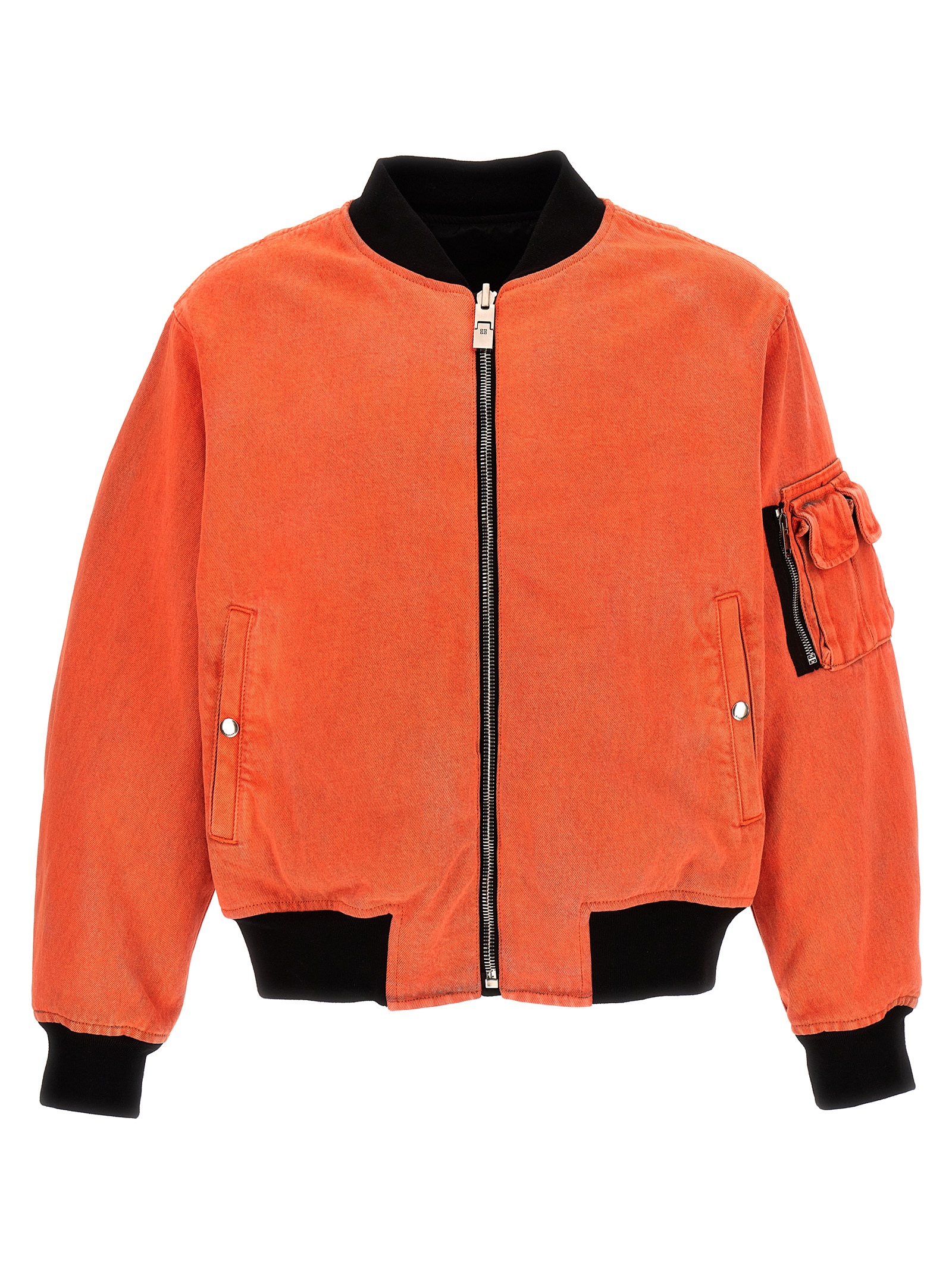 Nylon reversible denim bomber jacket BM013B5Y6S017 (GIVENCHY / カジュアルジャケット・ベスト ) | GIVENCHY (ジバンシィ)