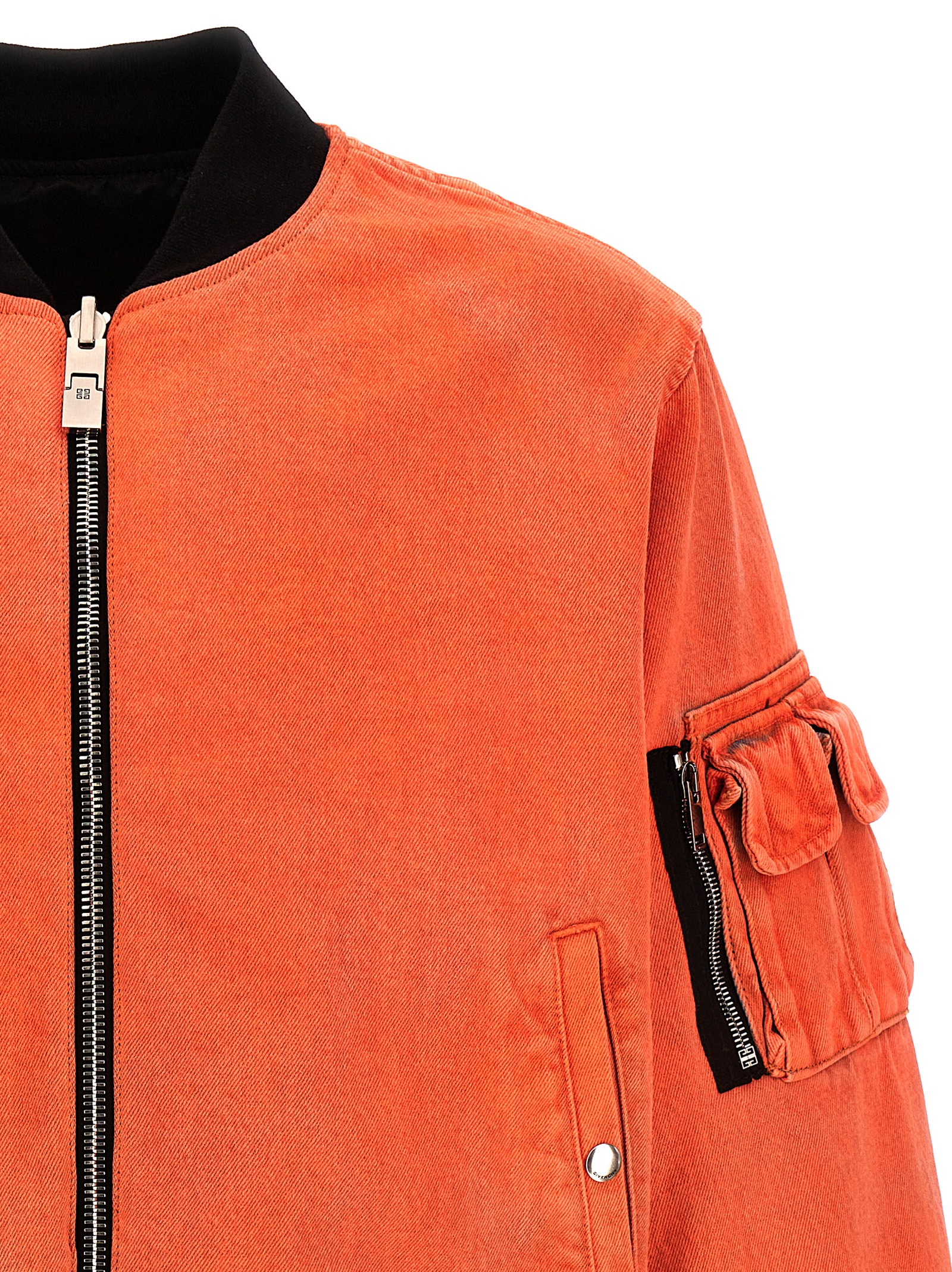 Nylon reversible denim bomber jacket BM013B5Y6S017 (GIVENCHY / カジュアルジャケット・ベスト ) | GIVENCHY (ジバンシィ)(4)