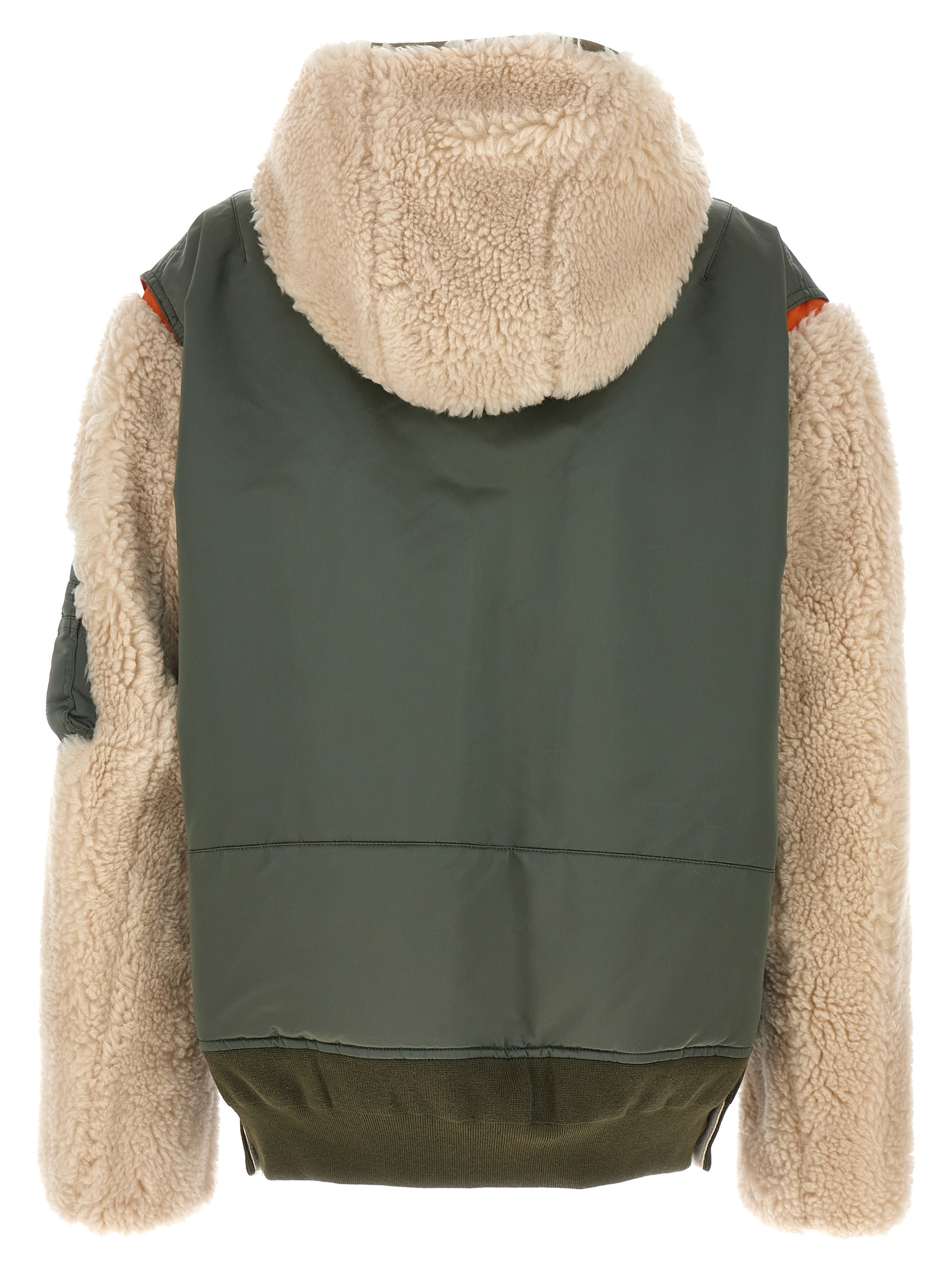 Faux fur insert jacket 2303220M526 (sacai / カジュアルジャケット・ベスト ) | sacai (サカイ)(1)