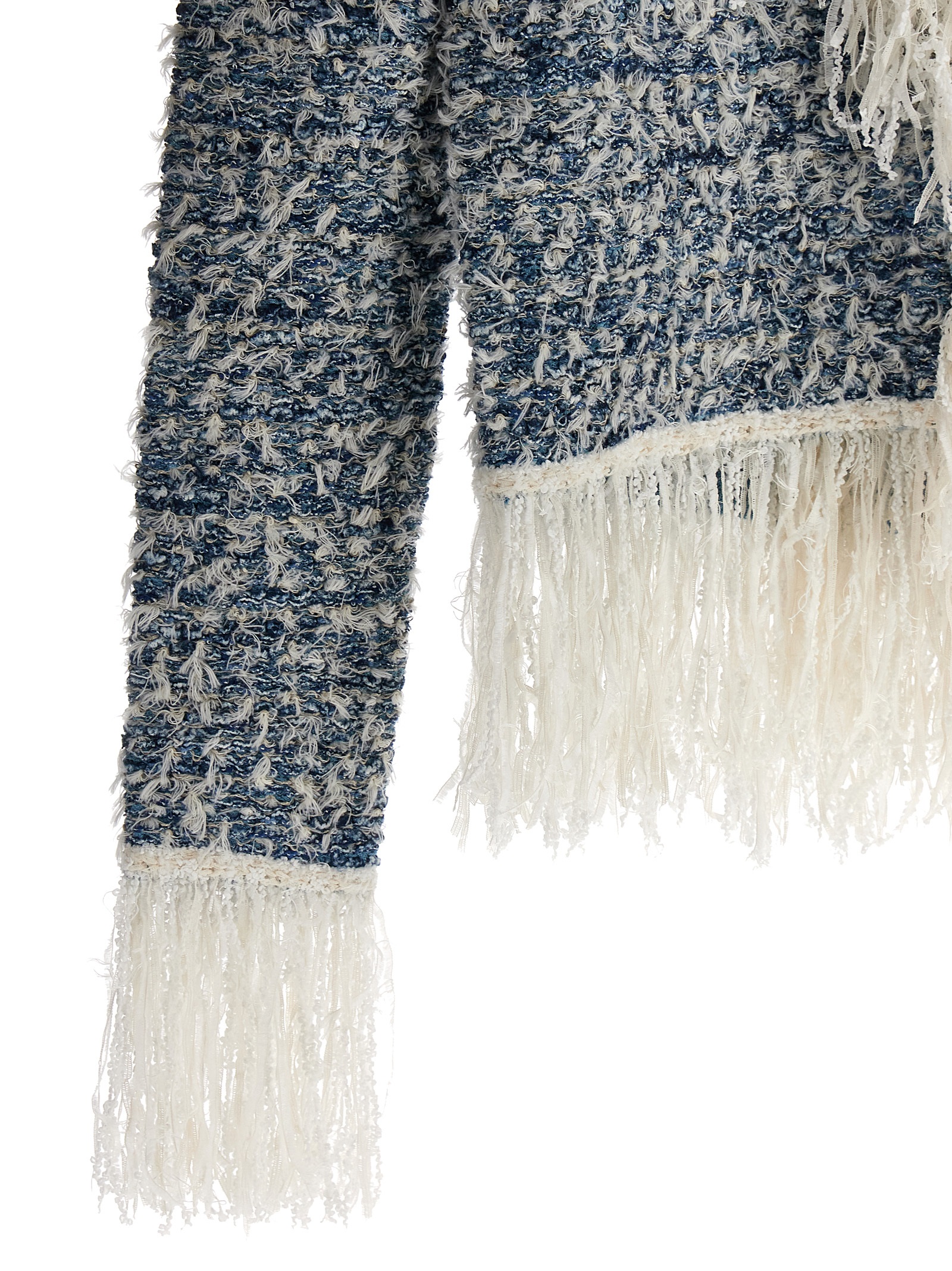 Fringed tweed jacket CF1SK056KF88SLJ (Balmain / カジュアルジャケット・ベスト ) | Balmain (バルマン)(3)
