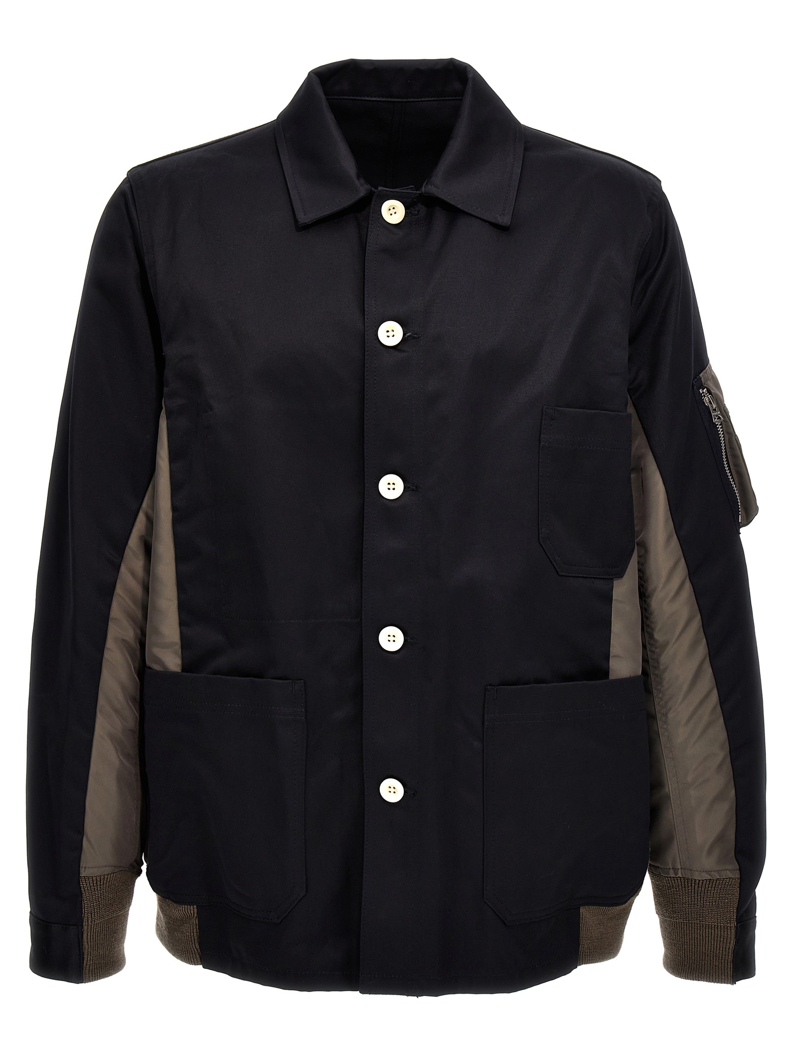Nylon insert jacket 2403316M234 (sacai / カジュアルジャケット・ベスト ) | sacai (サカイ)