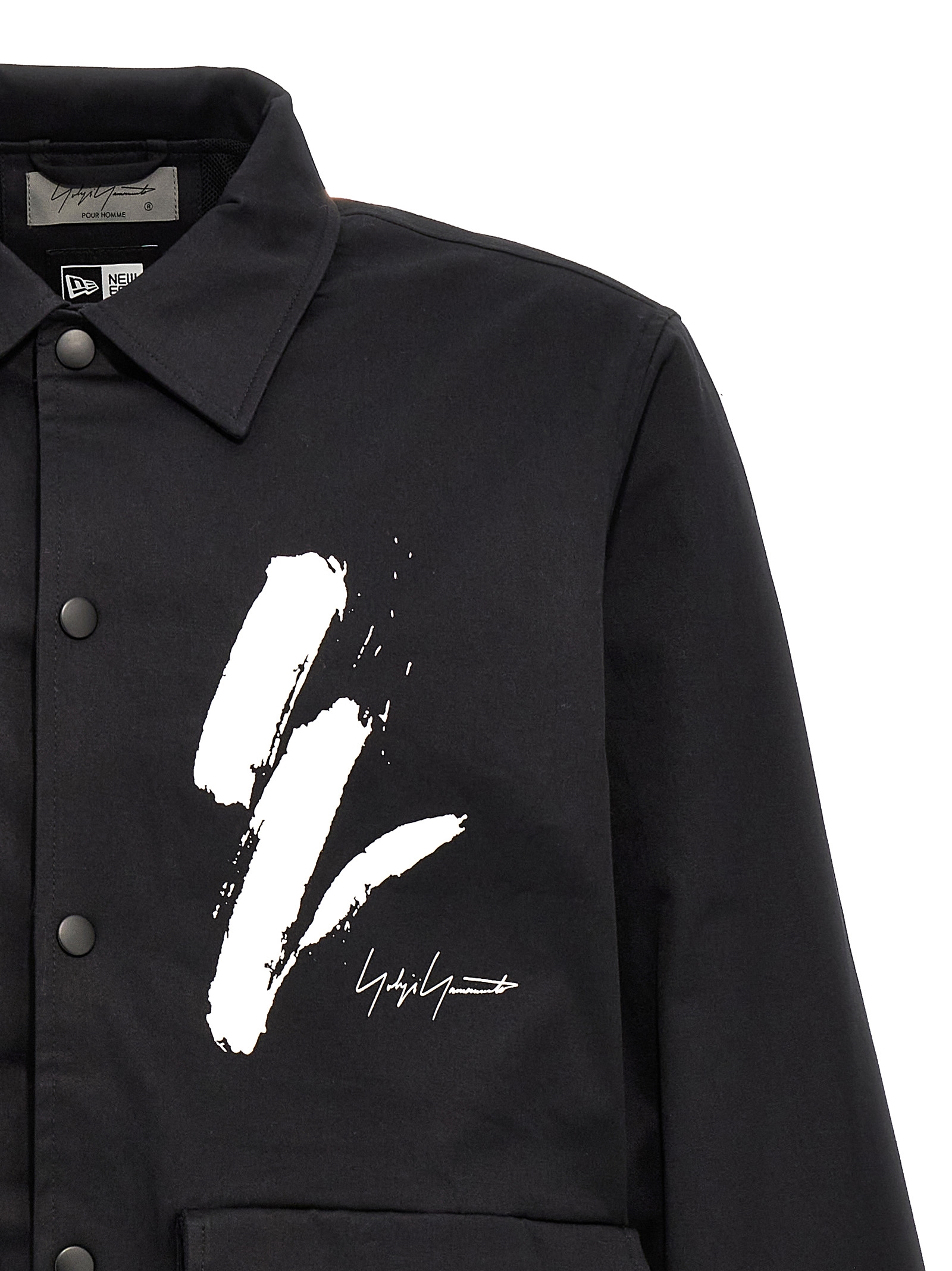 'NE Field Coach' jacket HJY99039BLACK1 (Yohji Yamamoto / カジュアルジャケット ) | Yohji Yamamoto (ヨウジヤマモト)(2)