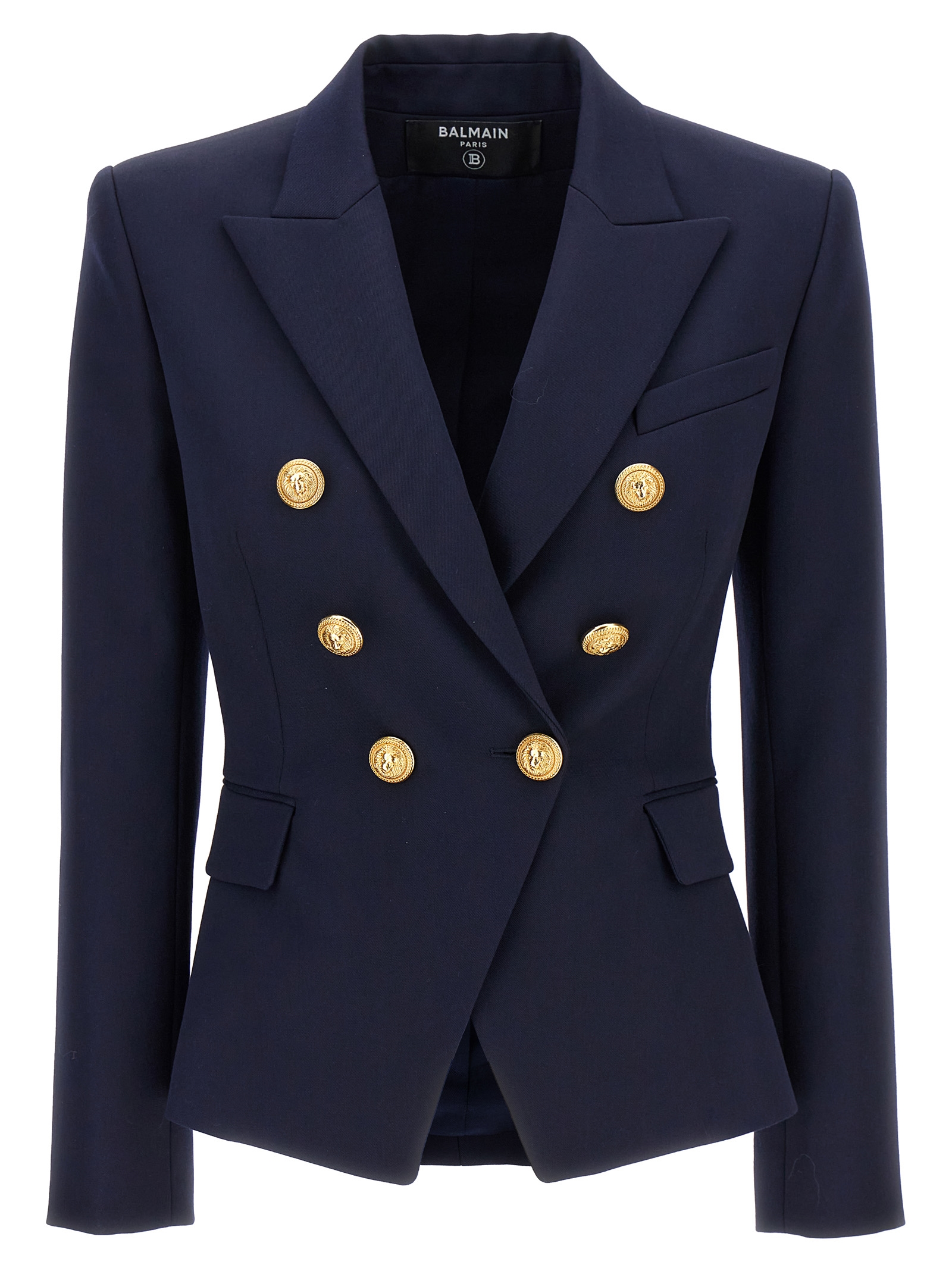 Logo button double-breasted blazer CF1SG008WB086UC (Balmain / スーツ・ジャケット ) | Balmain (バルマン)