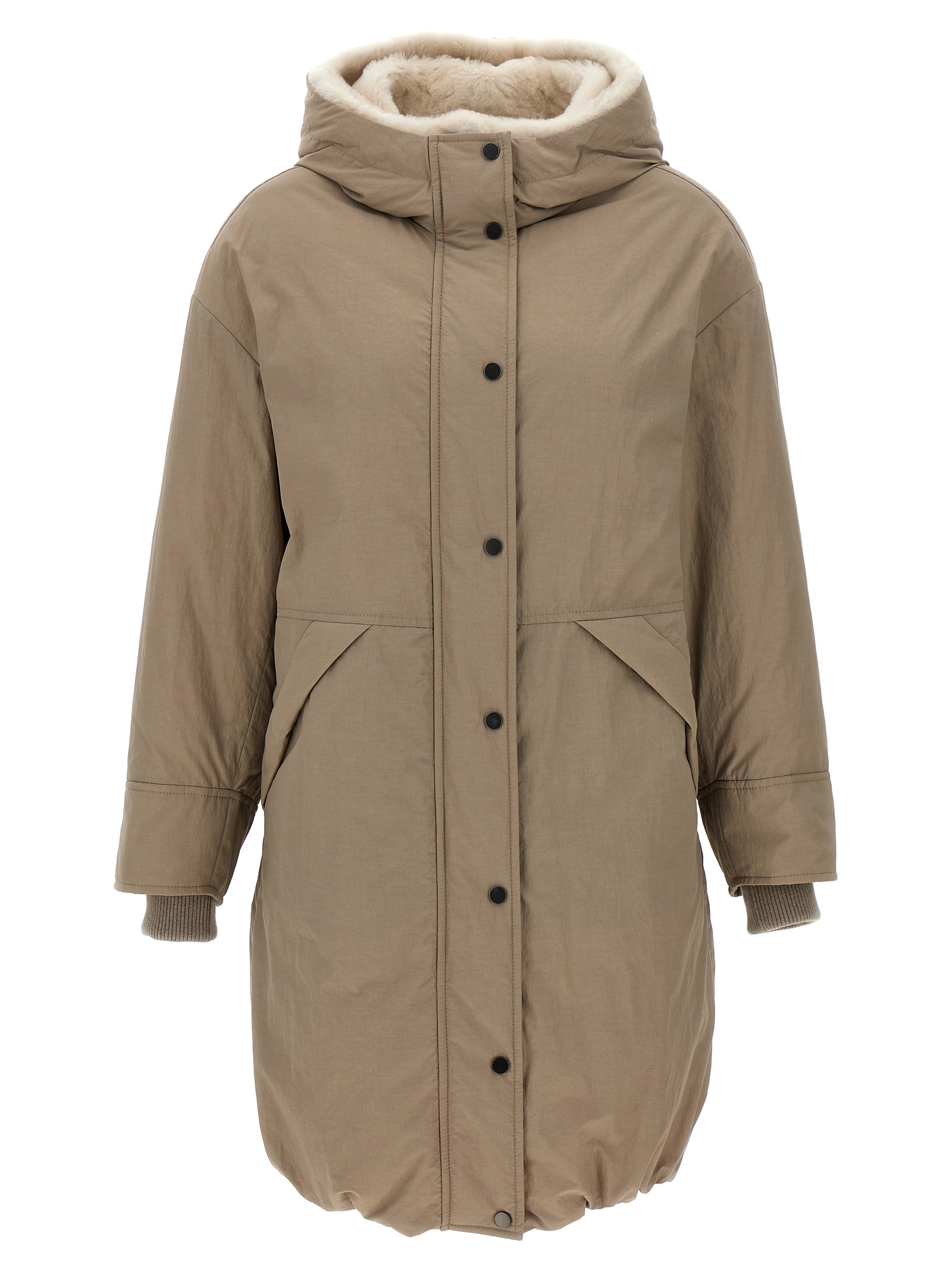 Long fur insert down jacket MD5999701C9123 (Brunello Cucinelli / ダウンジャケット・コート ) | Brunello Cucinelli (ブルネロ・クチネリ)