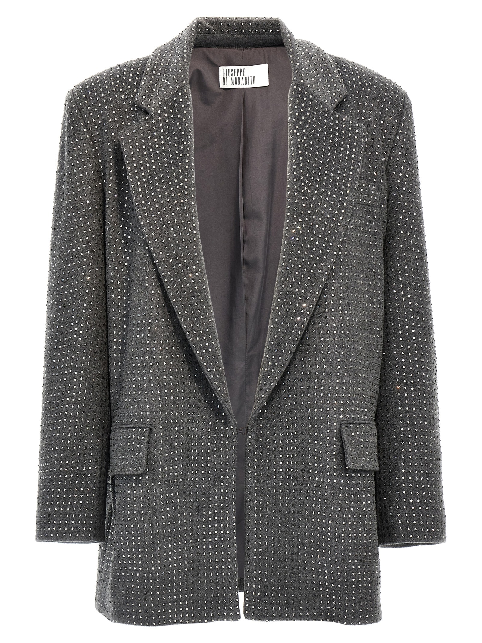 Rhinestone blazer jacket 03FWJA060FC0335098 (GIUSEPPE DI MORABITO / ブレザー・ジャケット ) | GIUSEPPE DI MORABITO (ジュゼッペ ディ モラビト)