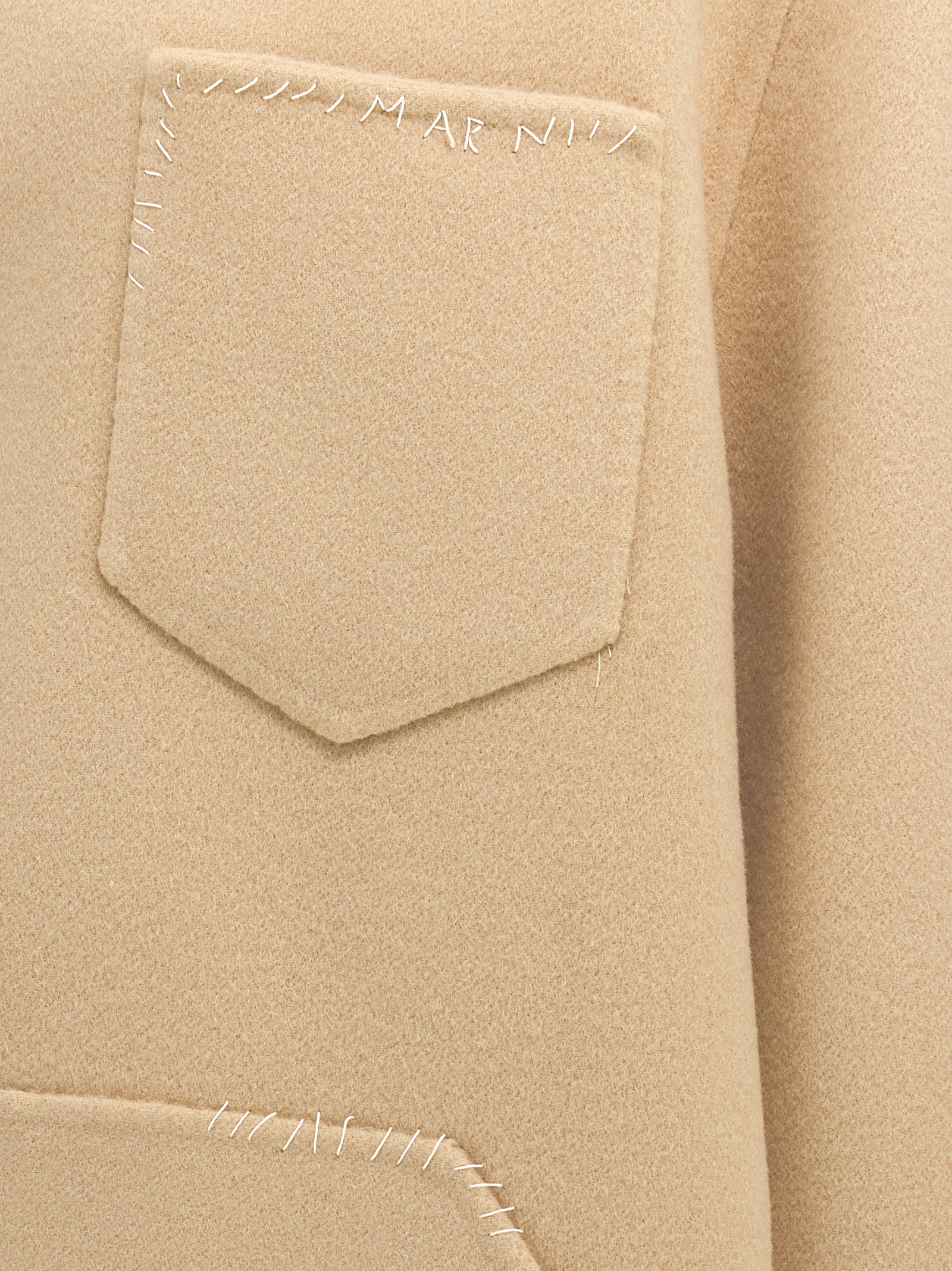 Logo embroidery hooded jacket JKMA0316KSUTWA2100W26 (Marni / カジュアルジャケット・ベスト ) | Marni (マルニ)(3)