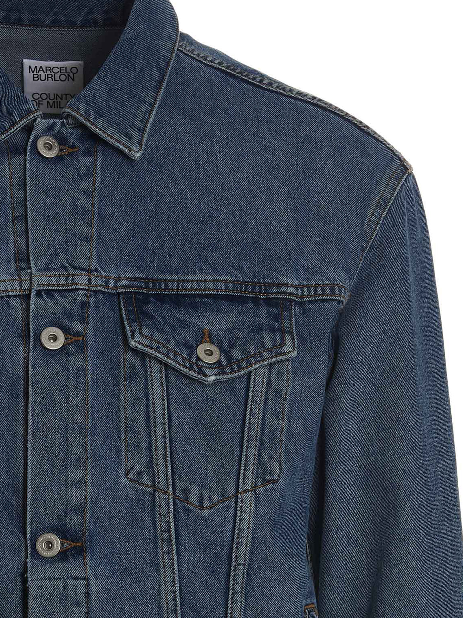 'Mix & Match' jacket CMYE001S23DEN00145844584 (MARCELO BURLON / カジュアルジャケット ) | MARCELO BURLON (マルセロ・ブロン)(2)