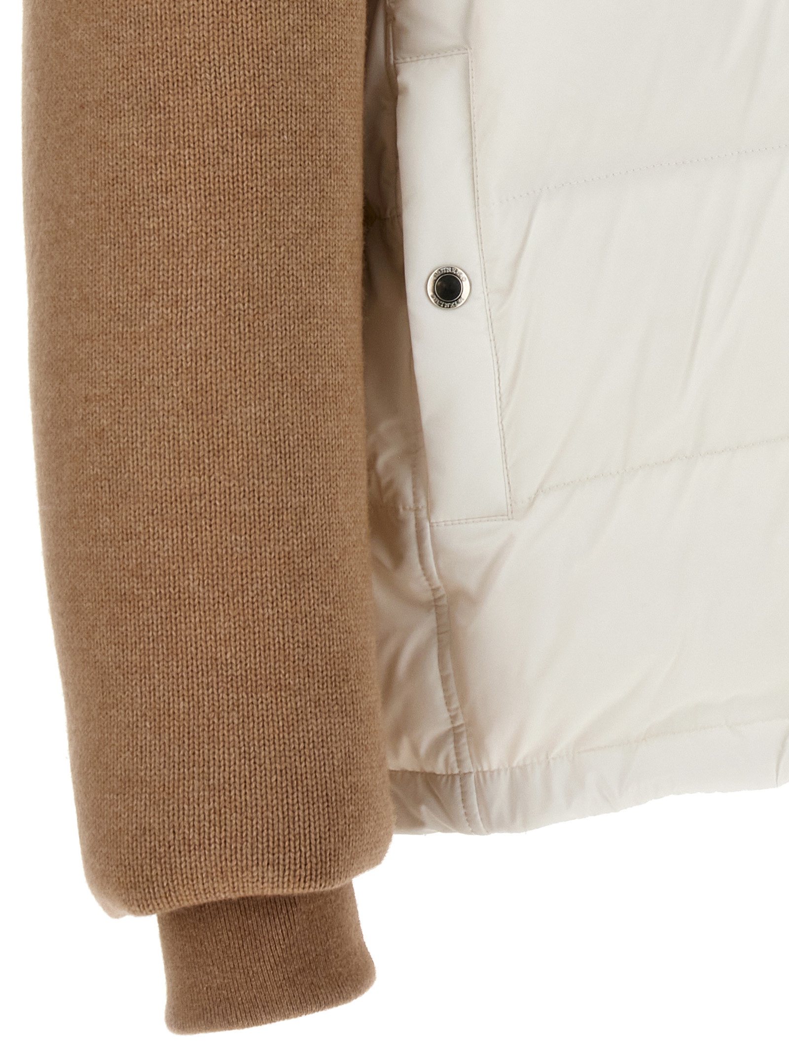 Jacquard knit insert down jacket MM4031950CLO56 (Brunello Cucinelli / ダウンジャケット・コート ) | Brunello Cucinelli (ブルネロ・クチネリ)(4)