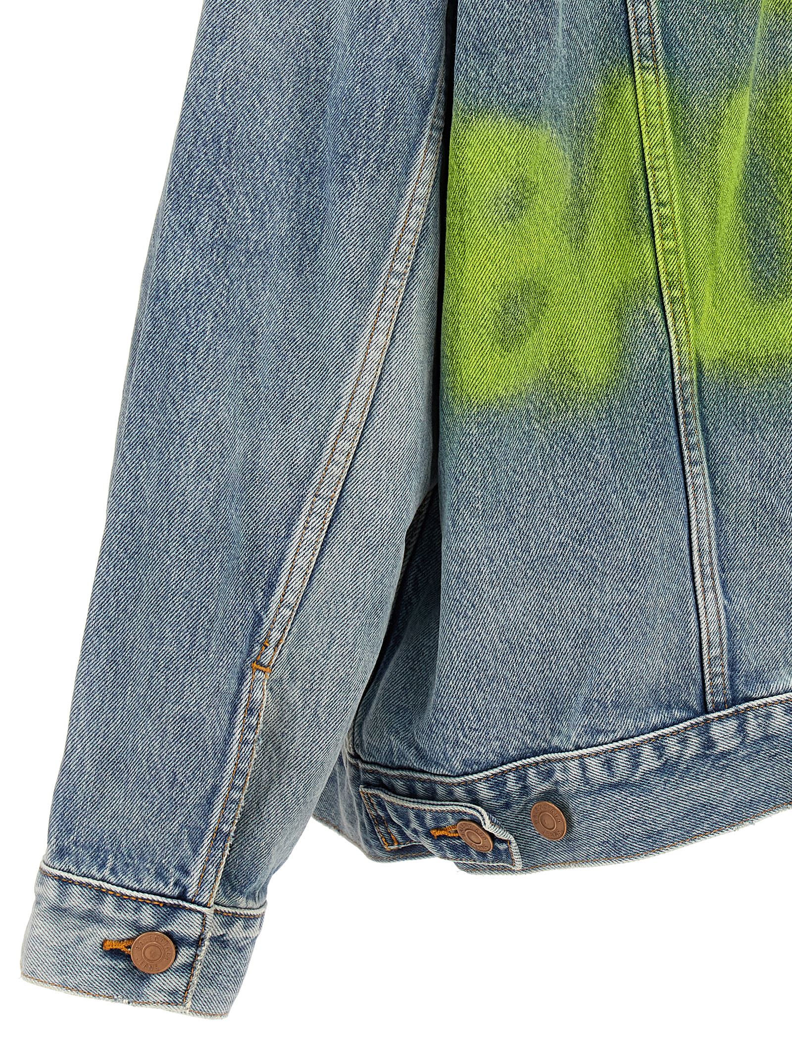 Logo print denim jacket 678354TDW143341 (Balenciaga / カジュアルジャケット・ベスト ) | Balenciaga (バレンシアガ)(3)