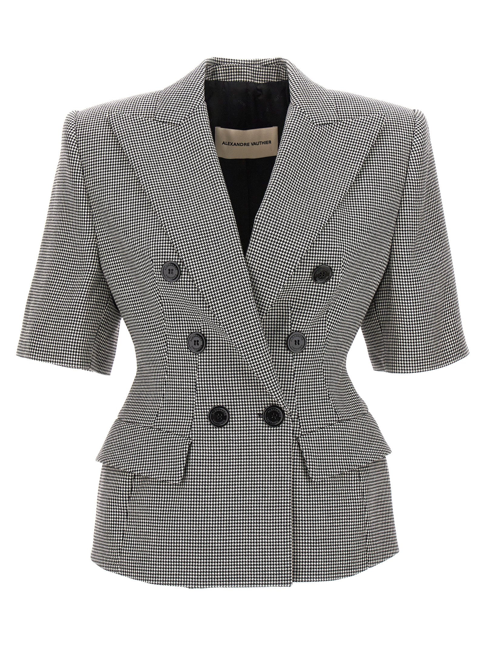 Hooth blazer jacket 233JA1951BLACKWHITE (ALEXANDRE VAUTHIER / ブレザー・ジャケット ) | ALEXANDRE VAUTHIER (アレクサンドル ボーティエ)