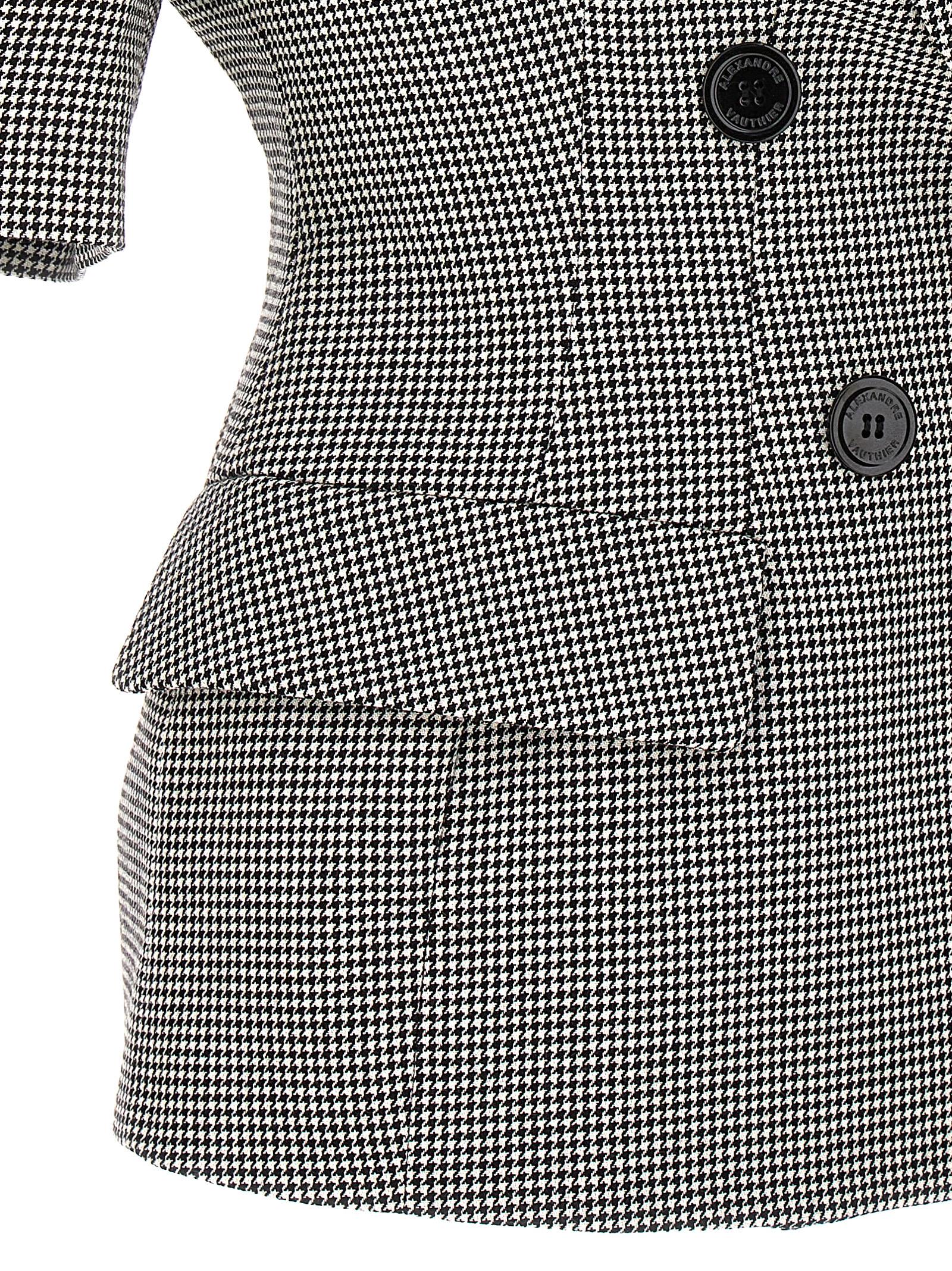 Hooth blazer jacket 233JA1951BLACKWHITE (ALEXANDRE VAUTHIER / ブレザー・ジャケット ) | ALEXANDRE VAUTHIER (アレクサンドル ボーティエ)(3)