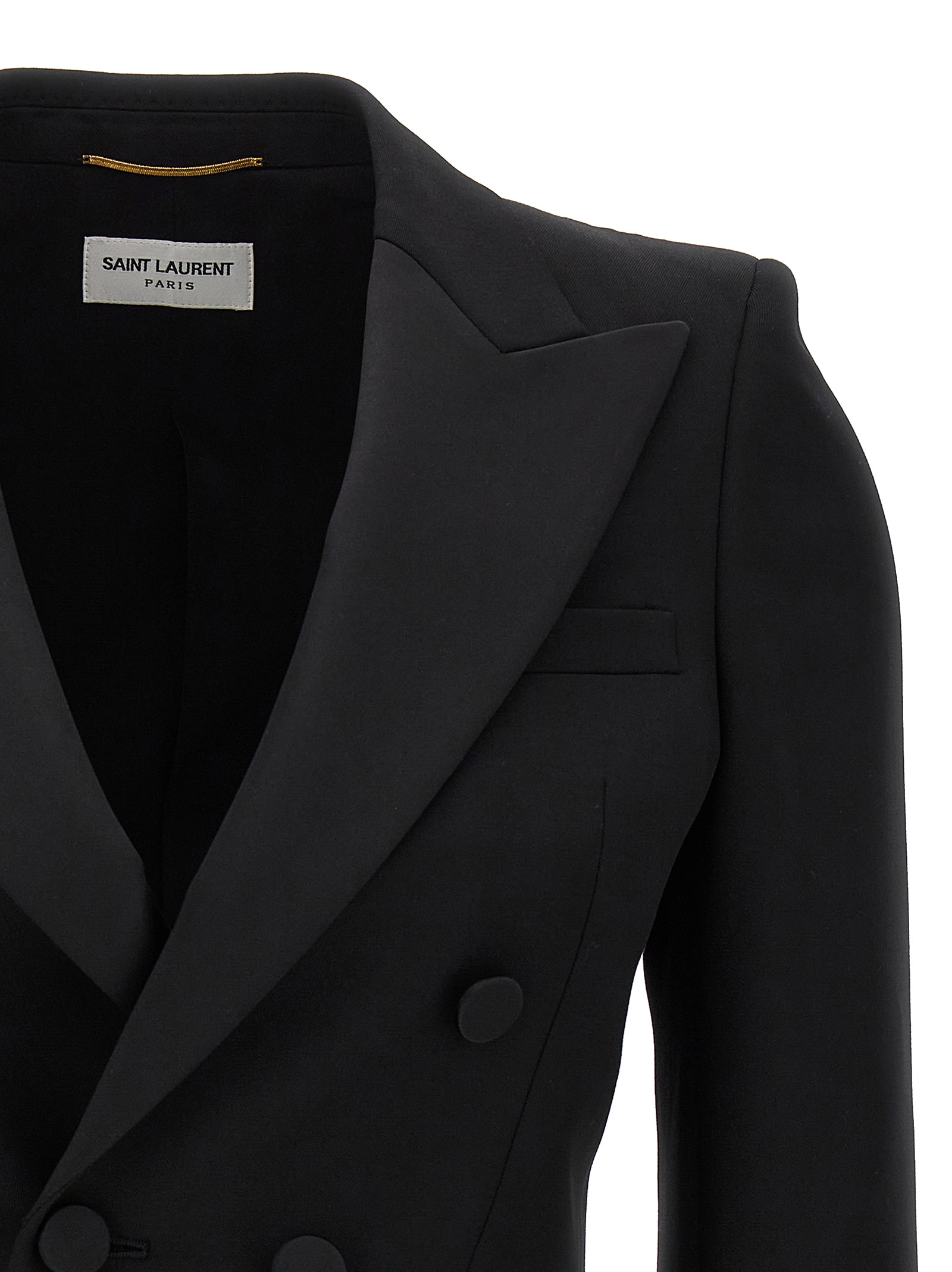 'Cropped tuxedo' blazer 759697Y512W1000 (Saint Laurent / スーツ・ジャケット ) | Saint Laurent (サンローラン)(2)