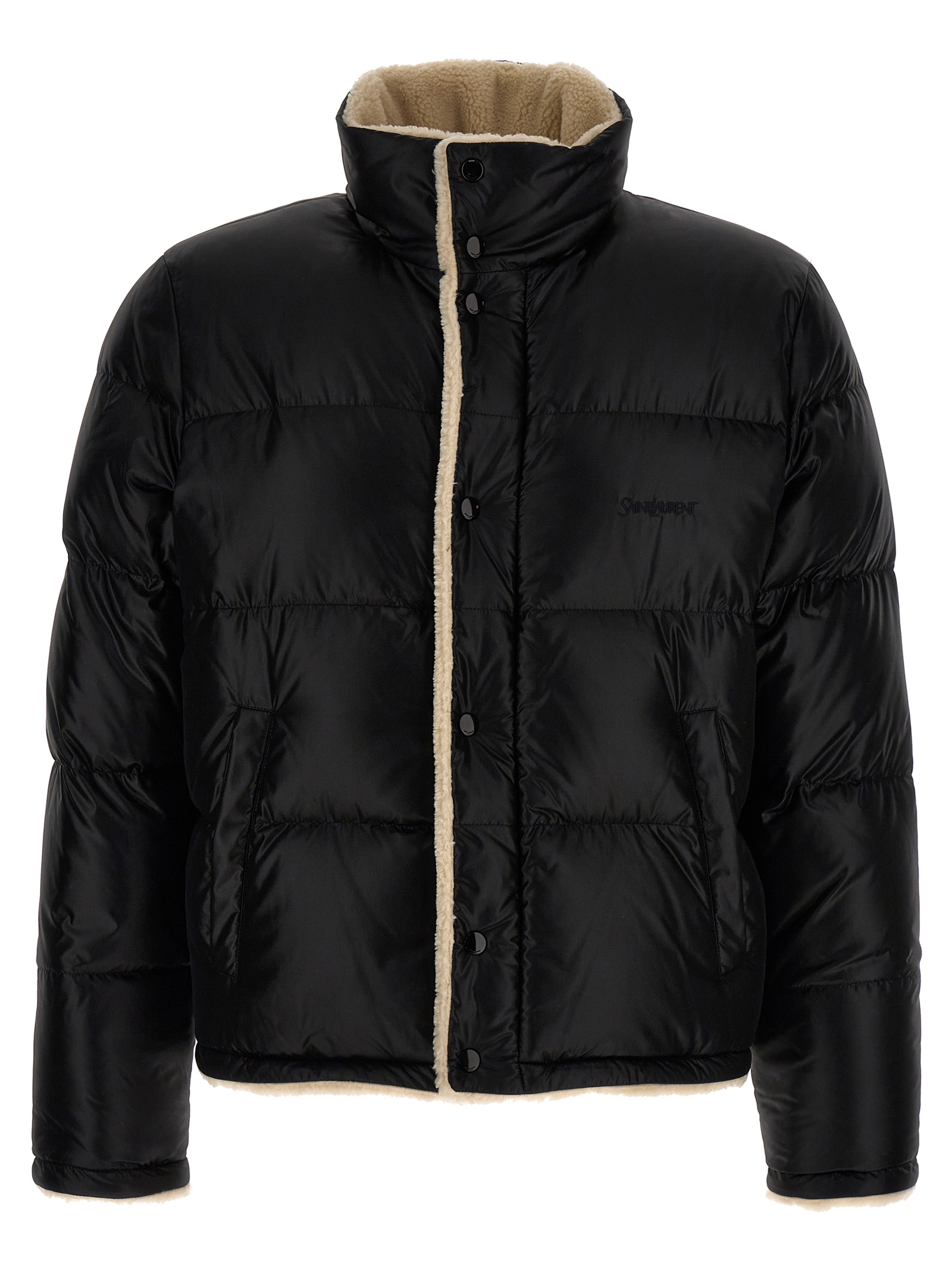 Faux shearling lining down jacket 745644Y9G121001 (Saint Laurent / コート・ダウン ) | Saint Laurent (サンローラン)