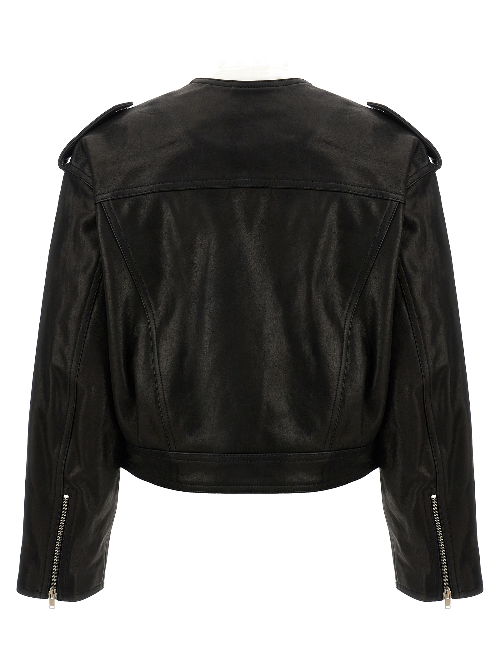 'Audric' biker jacket 24PVE0171FCA4B01I01BK (Isabel Marant / カジュアルジャケット・ベスト ) | Isabel Marant (イザベル マラン)(2)
