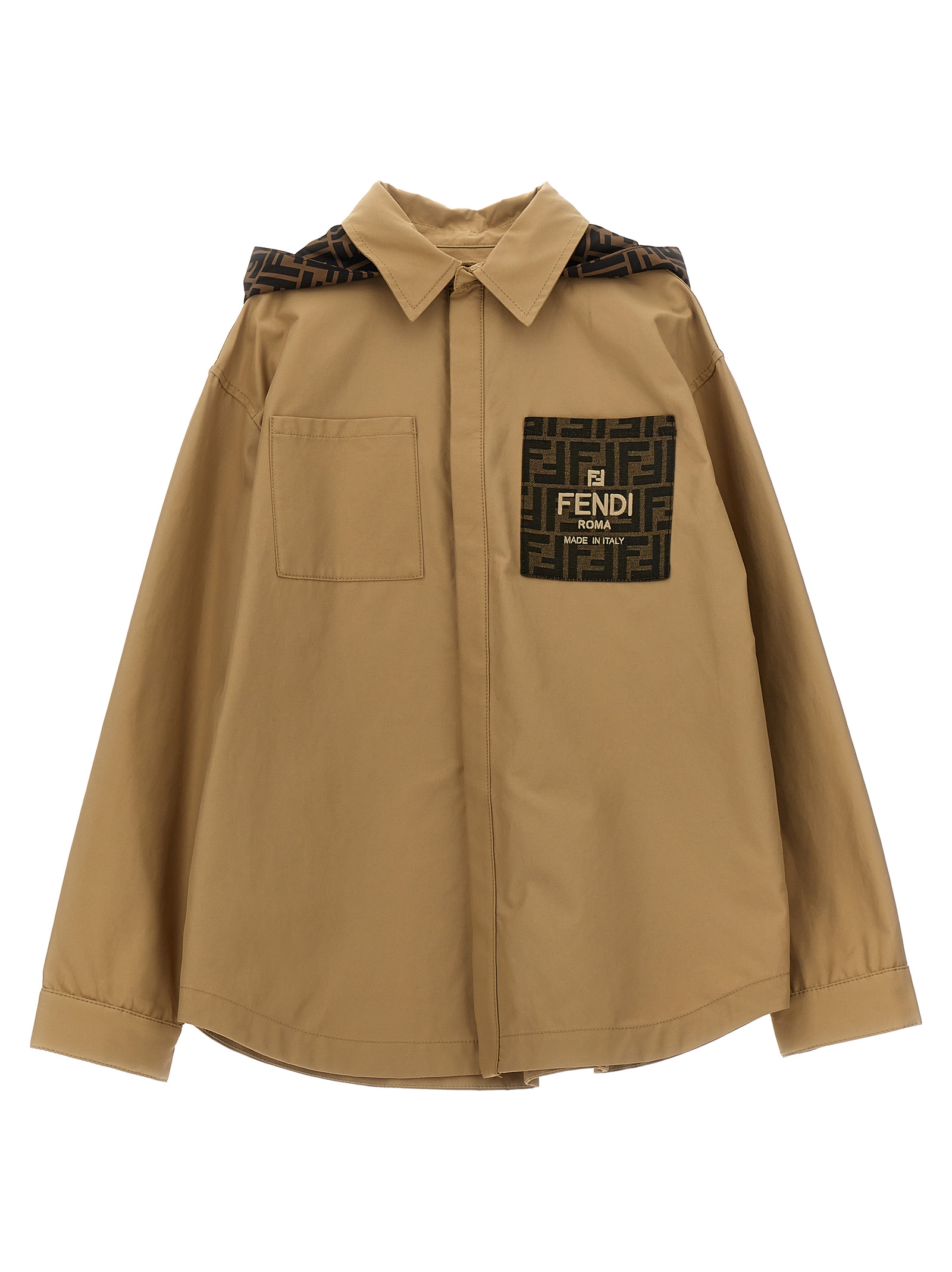 'FF' hooded jacket JMA296AG1WF1F4G (FENDI / カジュアルジャケット・ベスト ) | FENDI (フェンディ)