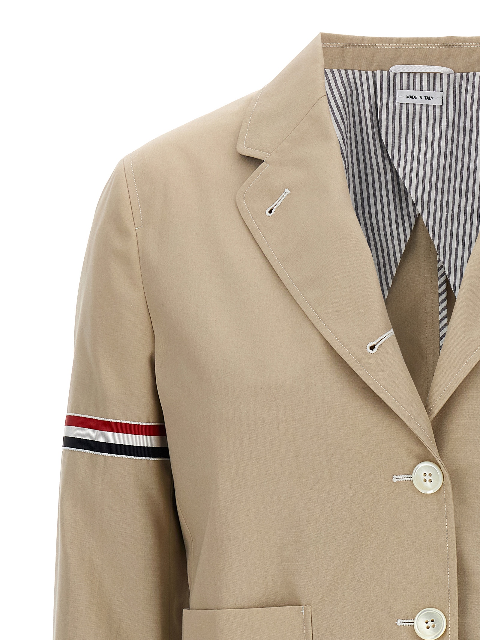 'Cropped Sack Patch Pocket Sportcoat' blazer FBC905H04502250 (Thom Browne / ブレザー・ジャケット ) | Thom Browne (トム・ブラウン)(3)