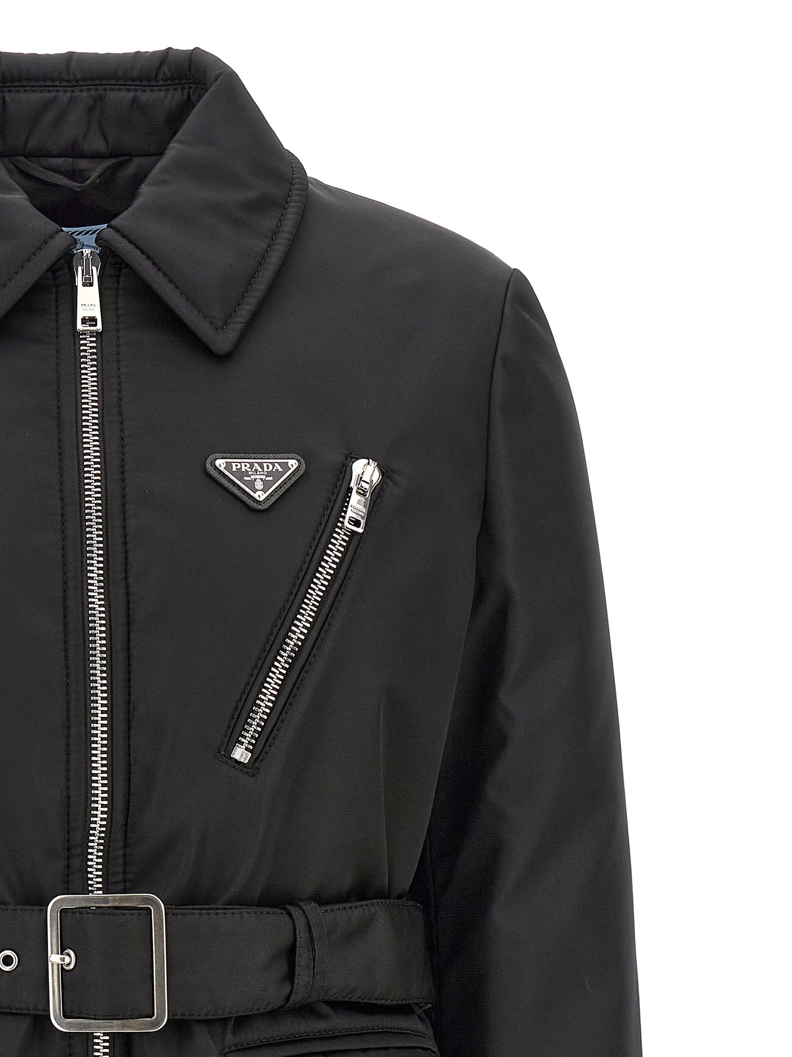 'Re-Nylon' zip down jacket 292199SOOO1WQ8F0002 (Prada / ダウンジャケット・コート ) | Prada (プラダ)(2)