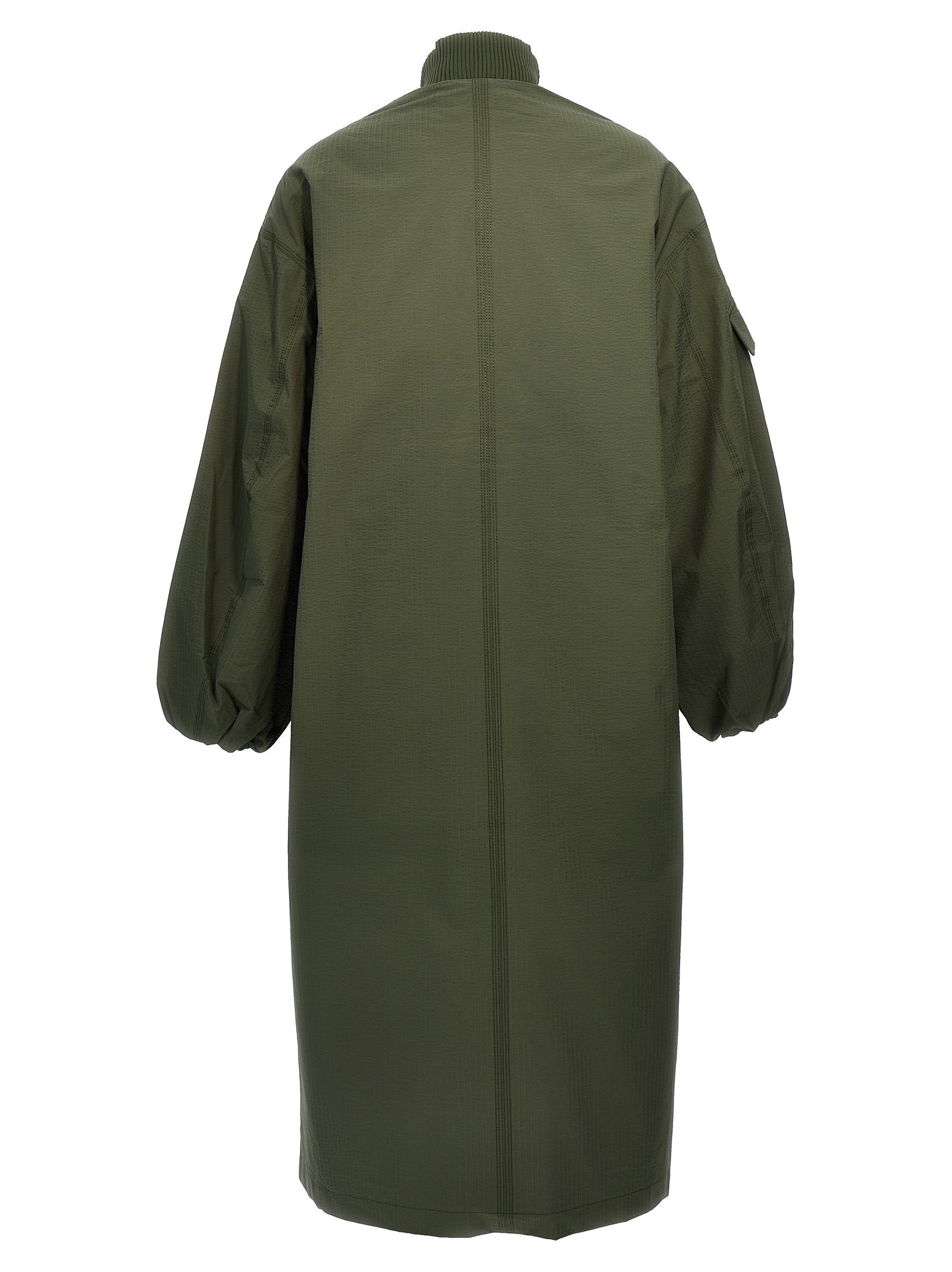 'Tech Seersucker Shell' long jacket F9717370 (GANNI / コート・ダウン ) | GANNI (ガニー)(2)