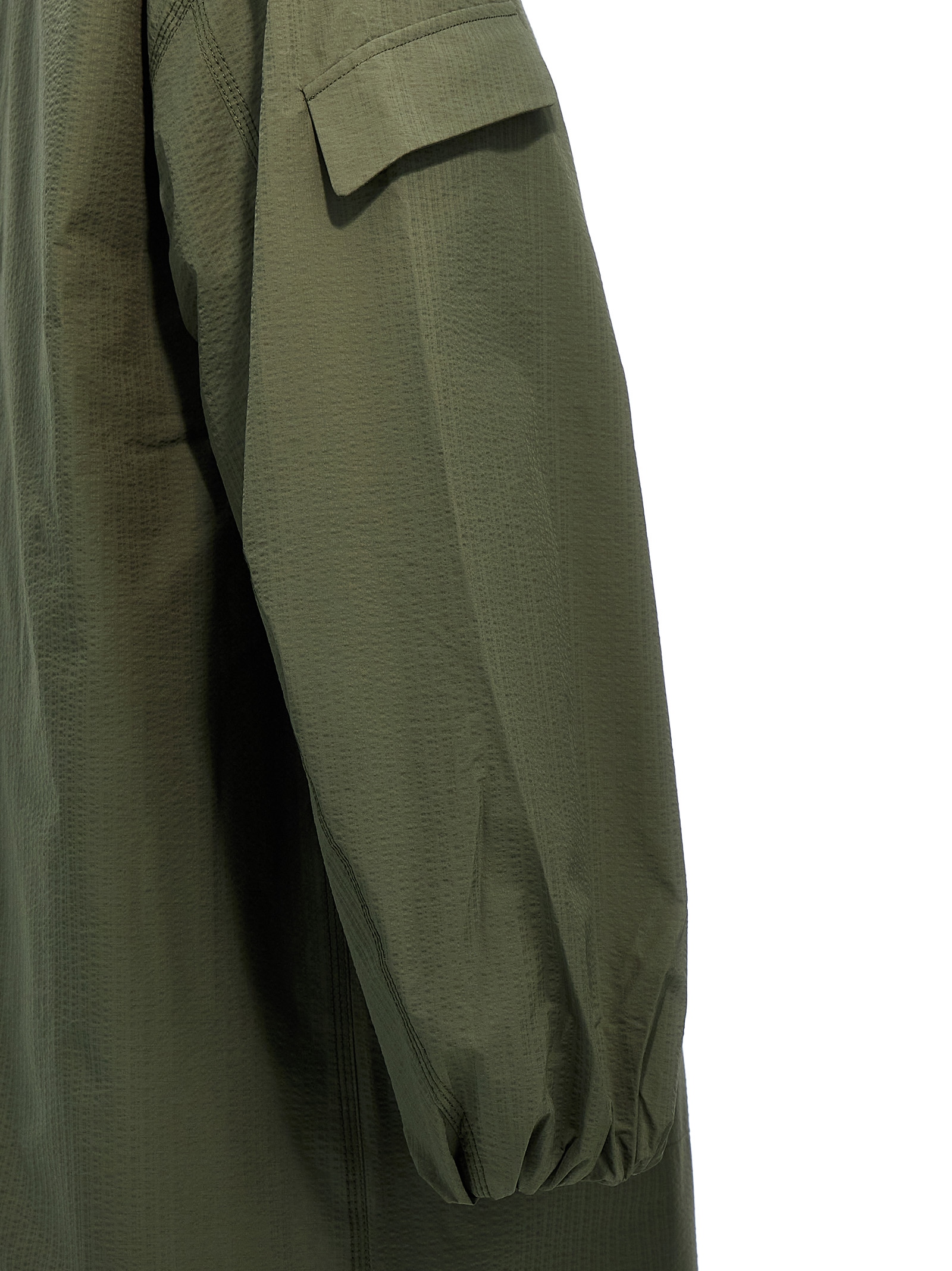 'Tech Seersucker Shell' long jacket F9717370 (GANNI / コート・ダウン ) | GANNI (ガニー)(4)