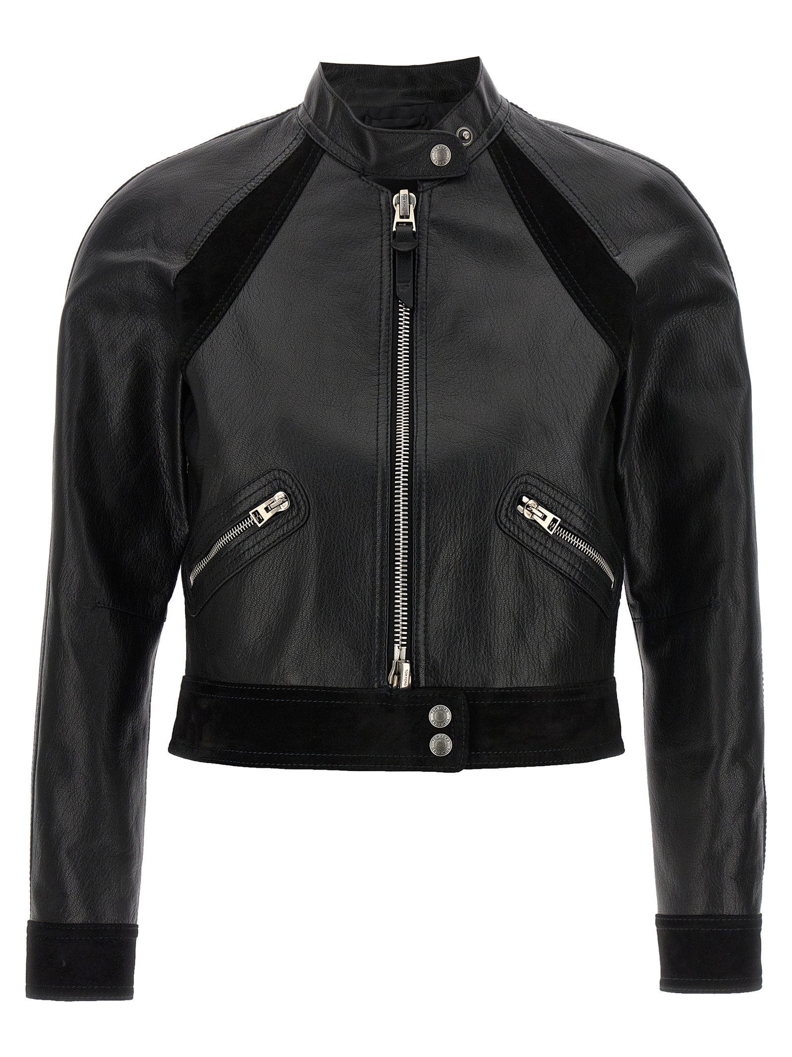 Leather jacket CSL737LEX309LB999 (TOM FORD / カジュアルジャケット・ベスト ) | TOM FORD (トムフォード)