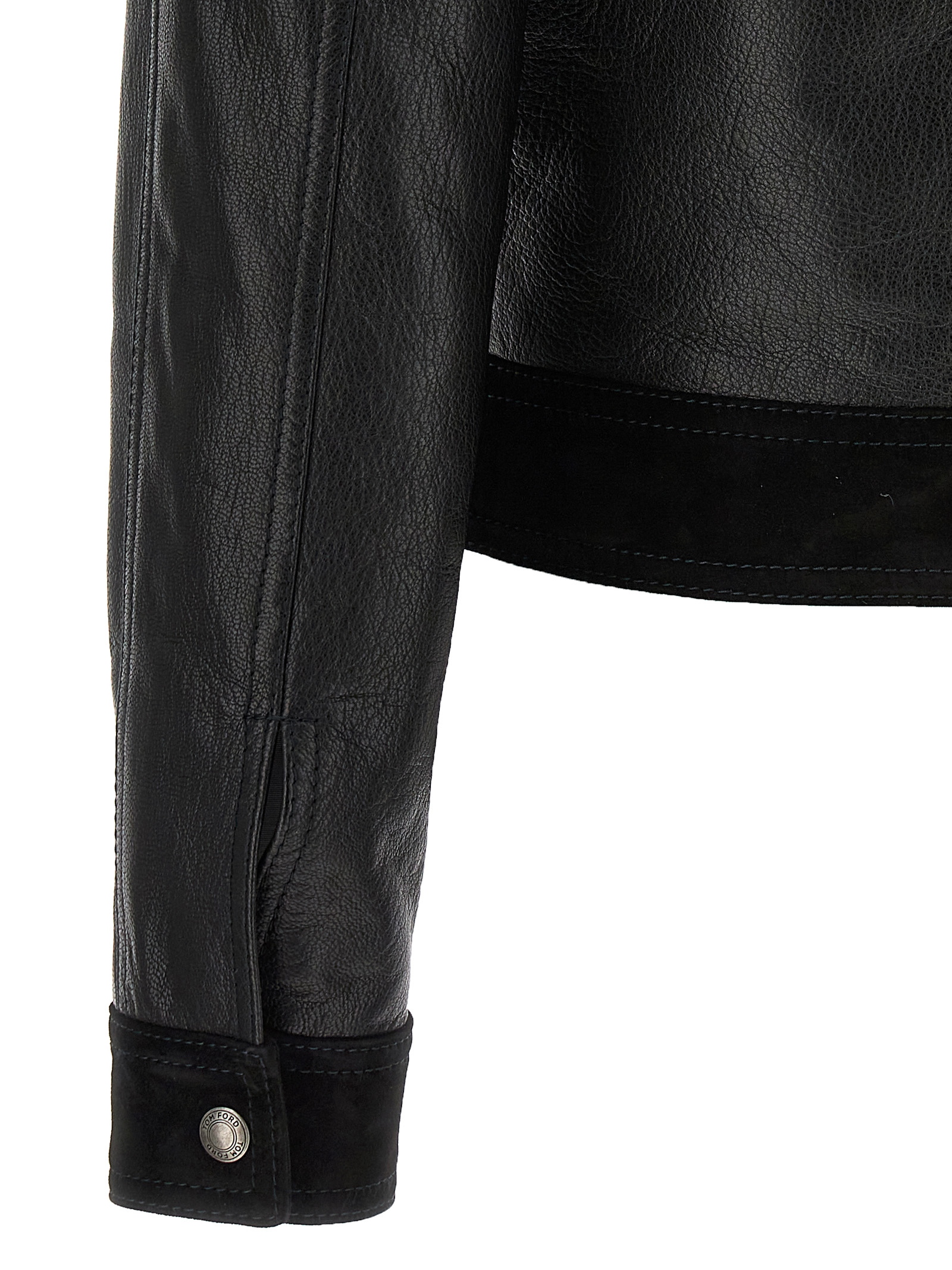 Leather jacket CSL737LEX309LB999 (TOM FORD / カジュアルジャケット・ベスト ) | TOM FORD (トムフォード)(3)