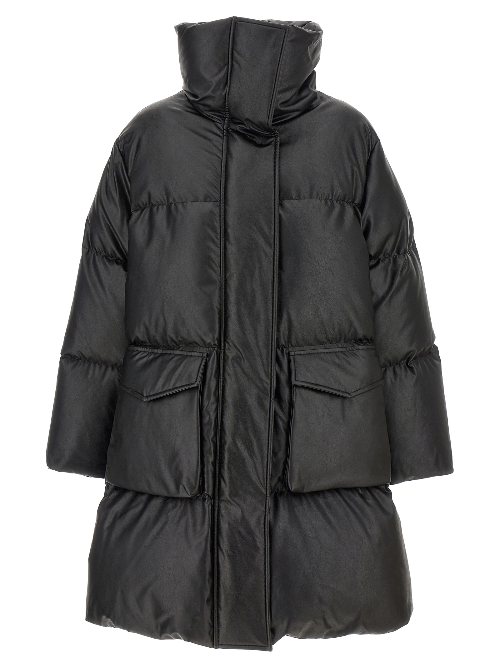 Faux leather jacket S52AA0180S53057900 (MM6 Maison Margiela / ダウンジャケット・コート ) | MM6 Maison Margiela (エムエムシックス)