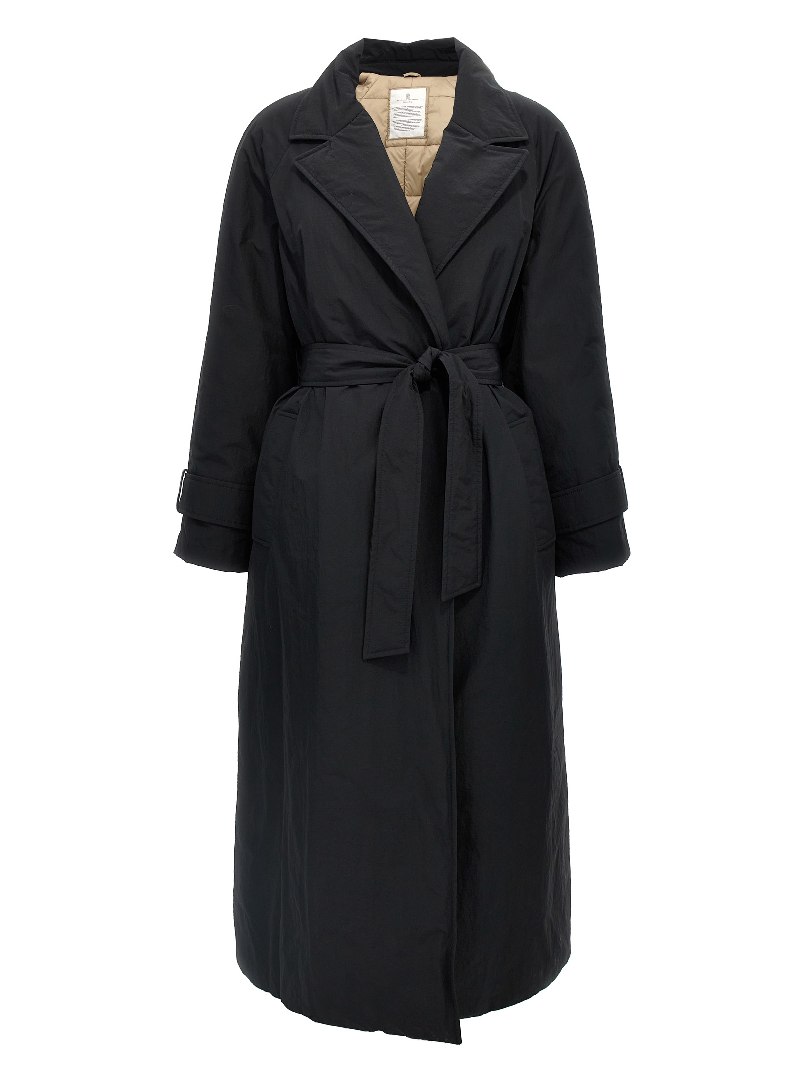 Padded long belt down jacket MD5999897C101 (Brunello Cucinelli / コート・ダウン ) | Brunello Cucinelli (ブルネロ・クチネリ)