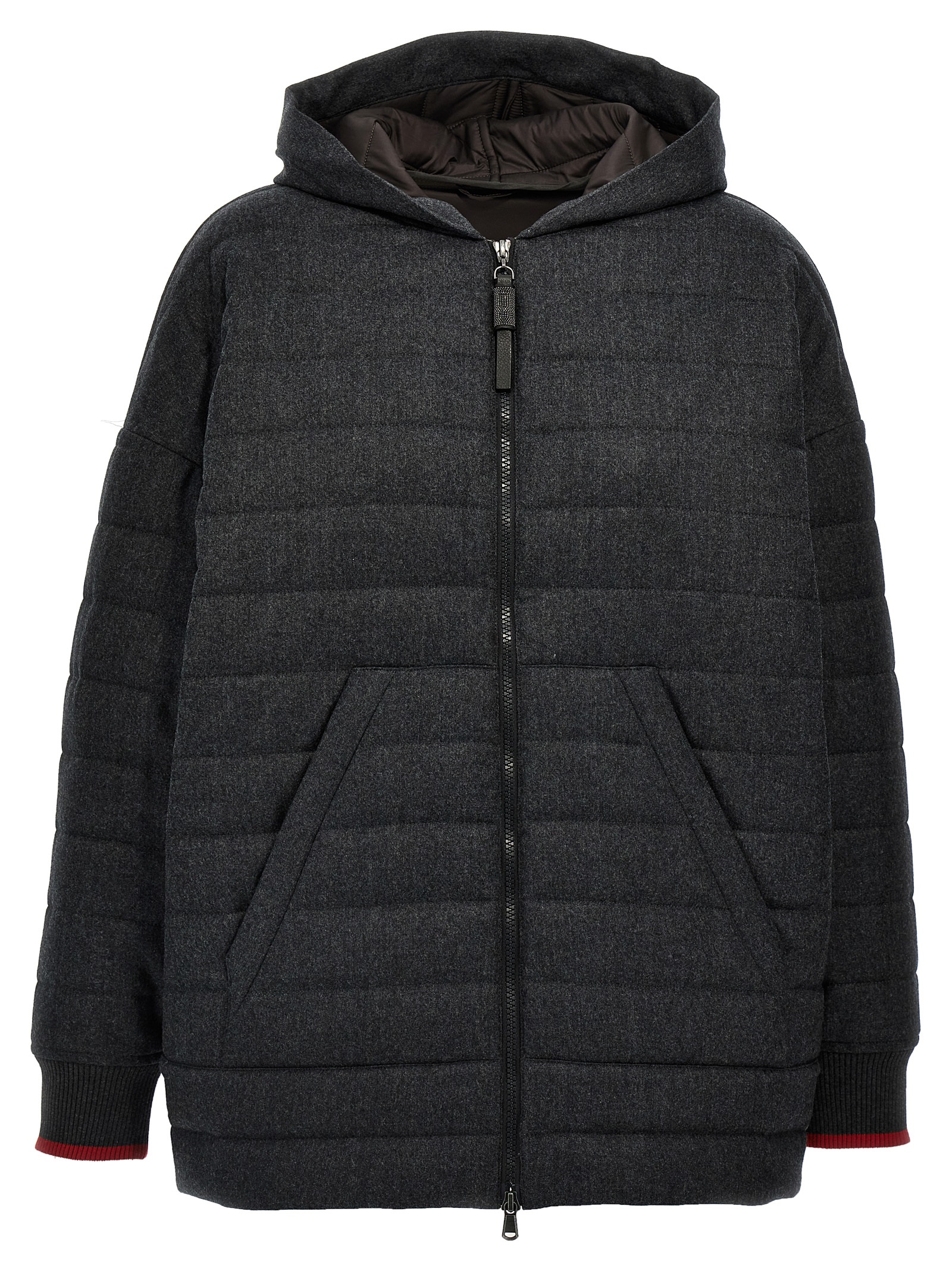 Wool down jacket MT2267799CYR38 (Brunello Cucinelli / ダウンジャケット・コート ) | Brunello Cucinelli (ブルネロ・クチネリ)
