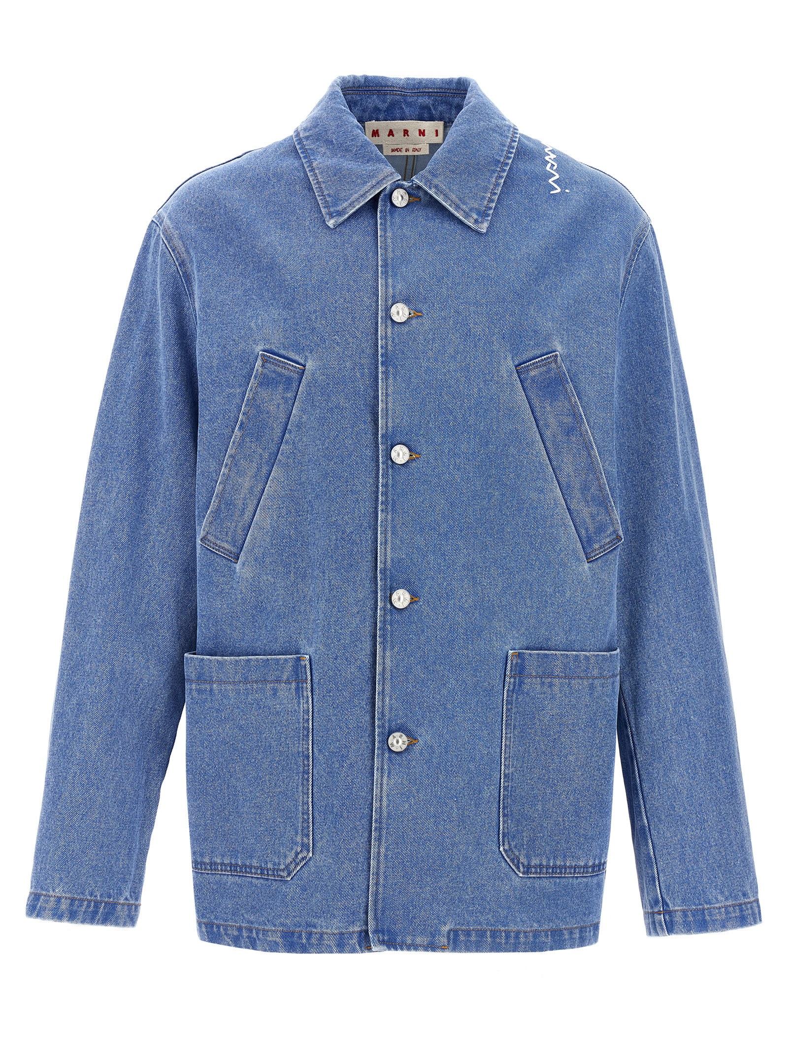 Denim jacket GUJU0012S0USCW91BDB44 (Marni / カジュアルジャケット・ベスト ) | Marni (マルニ)