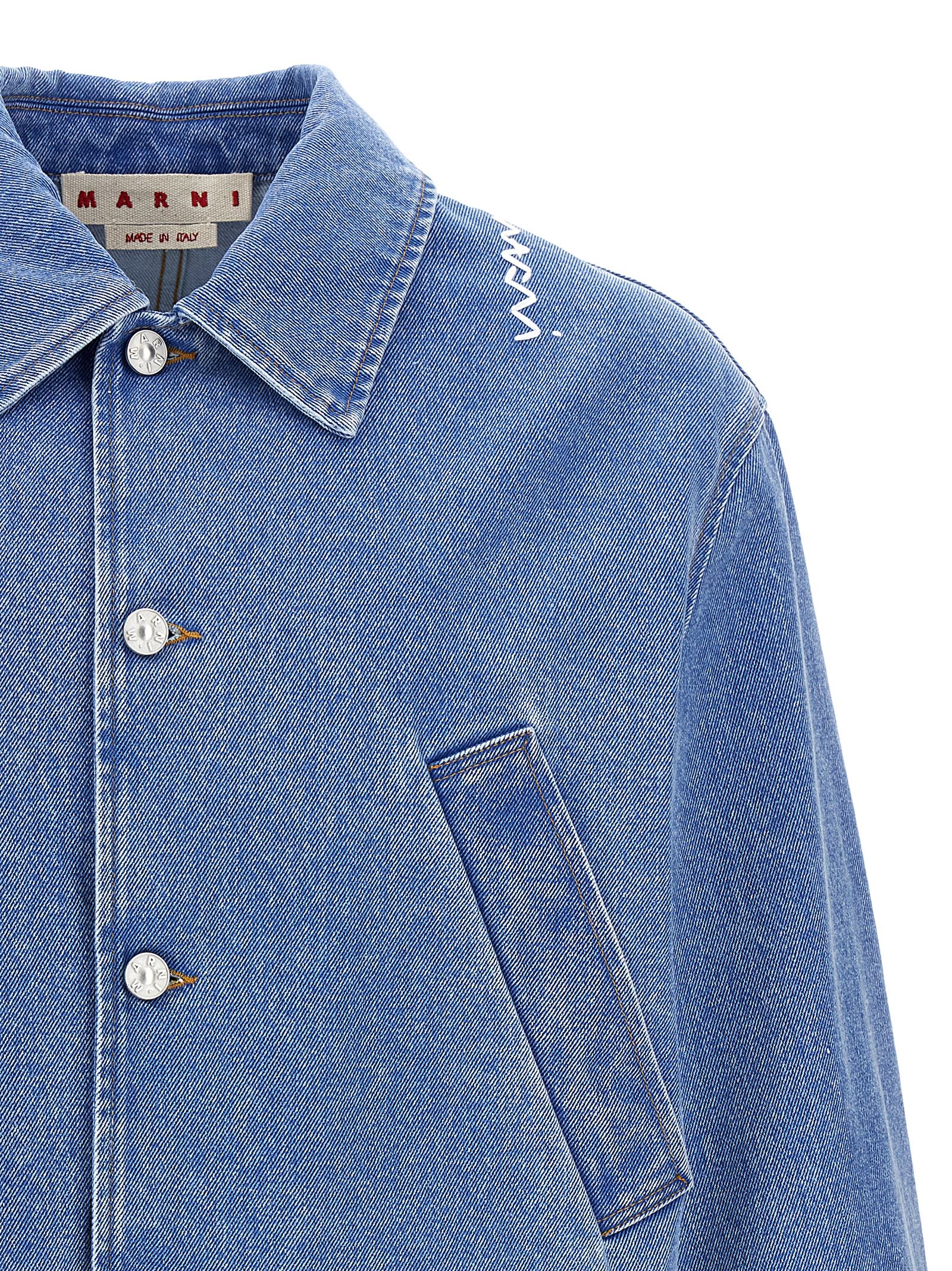 Denim jacket GUJU0012S0USCW91BDB44 (Marni / カジュアルジャケット・ベスト ) | Marni (マルニ)(2)