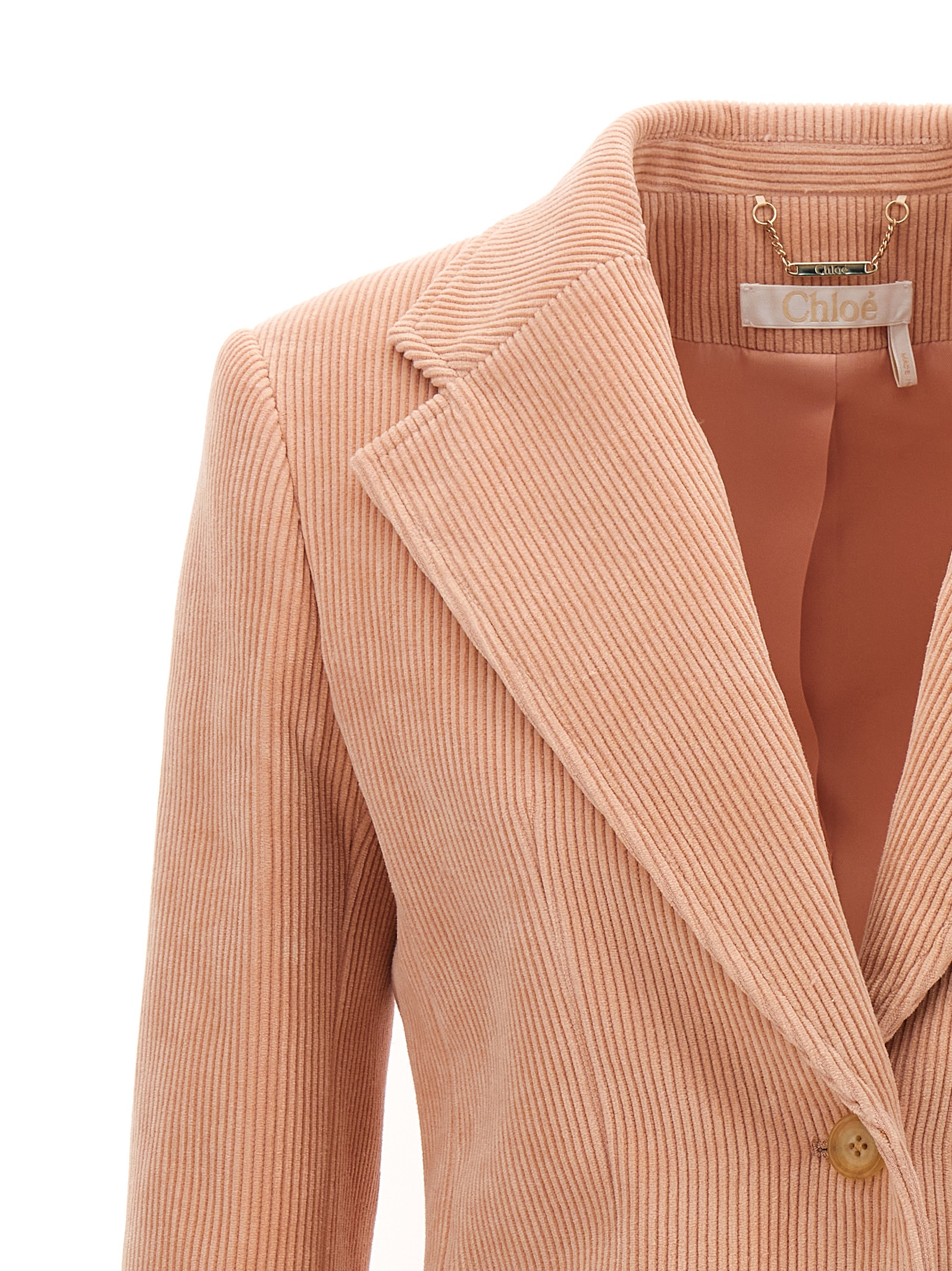 Ribbed single breast corduroy blazer CHC23AVE171556Z5 (Chloé / スーツ・ジャケット ) | Chloé (クロエ)(2)