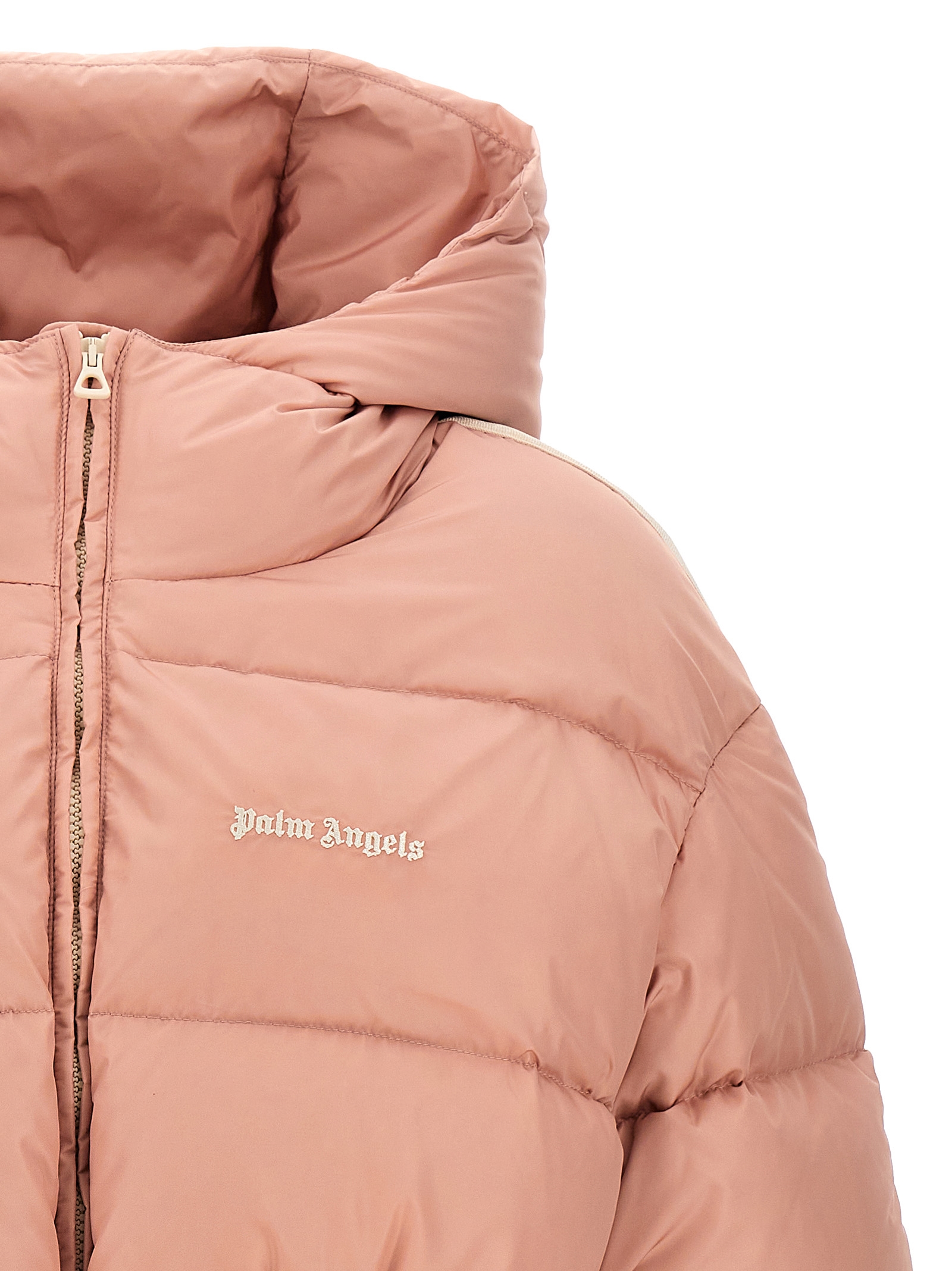 Long down jacket 'Waist Belt' PWED020F23FAB00130033003 (Palm Angels / コート・ダウン ) | Palm Angels (パームエンジェルス)(3)