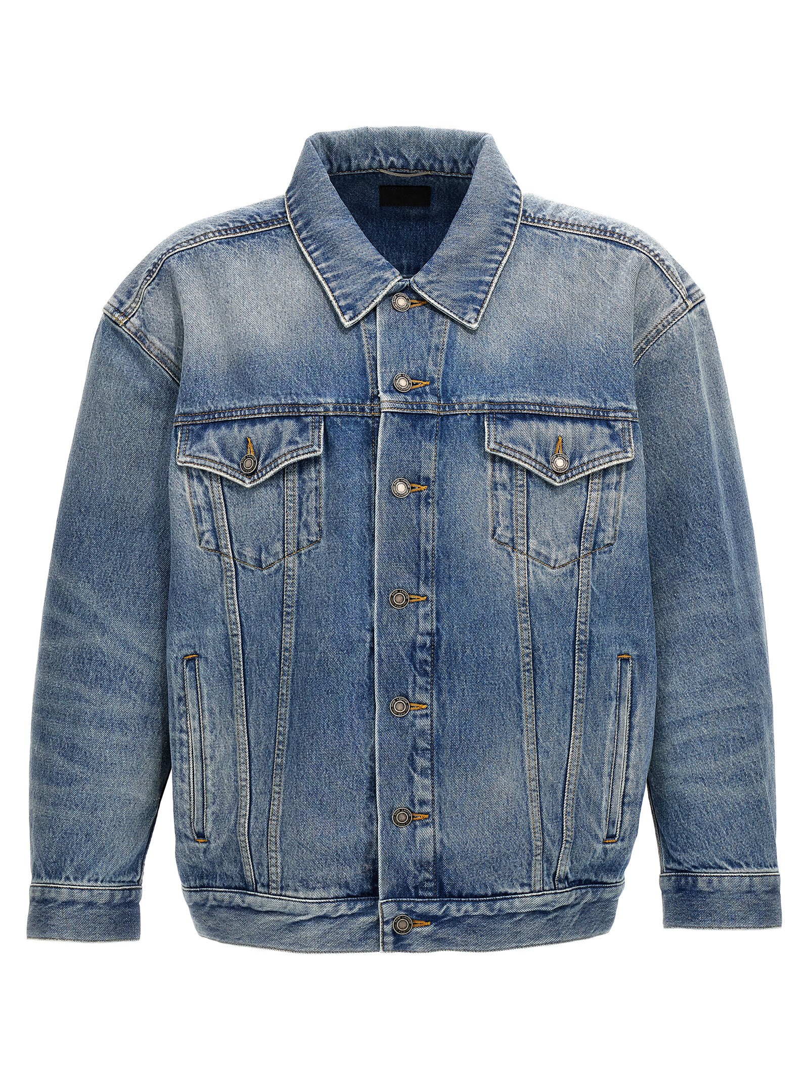 Oversized denim jacket 730958Y04PG4599 (Saint Laurent / カジュアルジャケット・ベスト ) | Saint Laurent (サンローラン)
