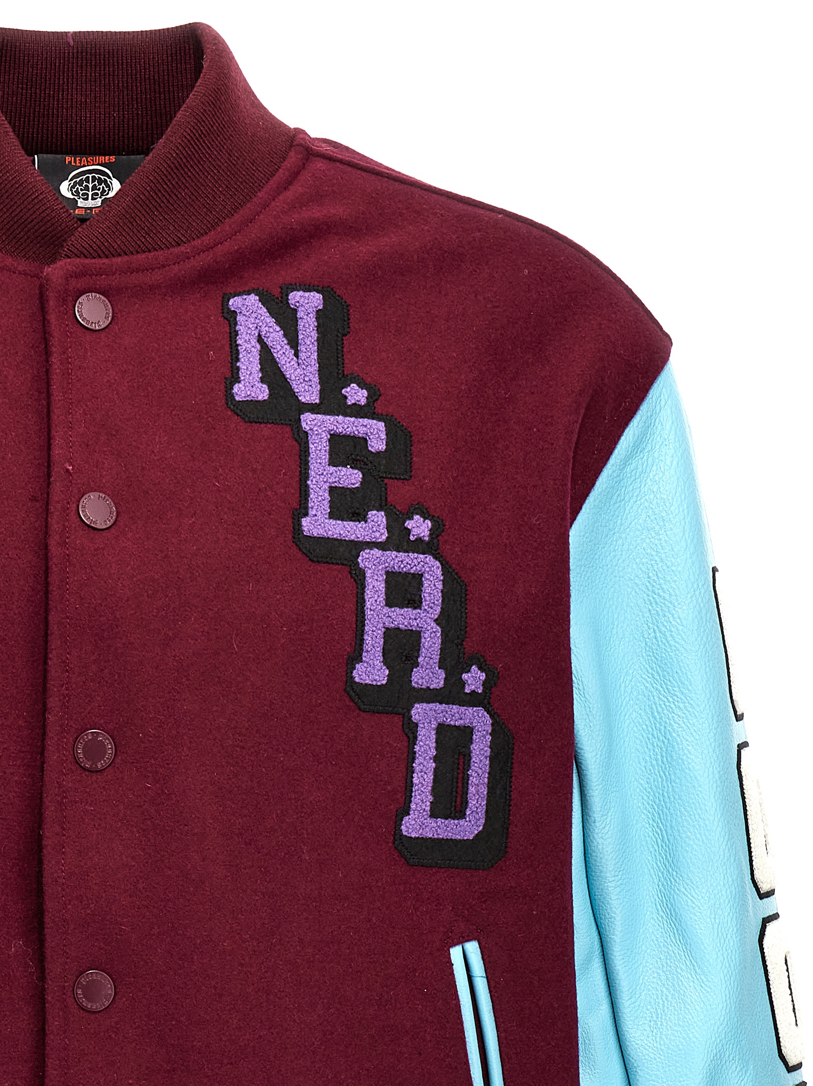 'Nerd varsity' bomber jacket P23N001PURPLE (PLEASURES / カジュアルジャケット ) | PLEASURES (プレジャーズ)(4)
