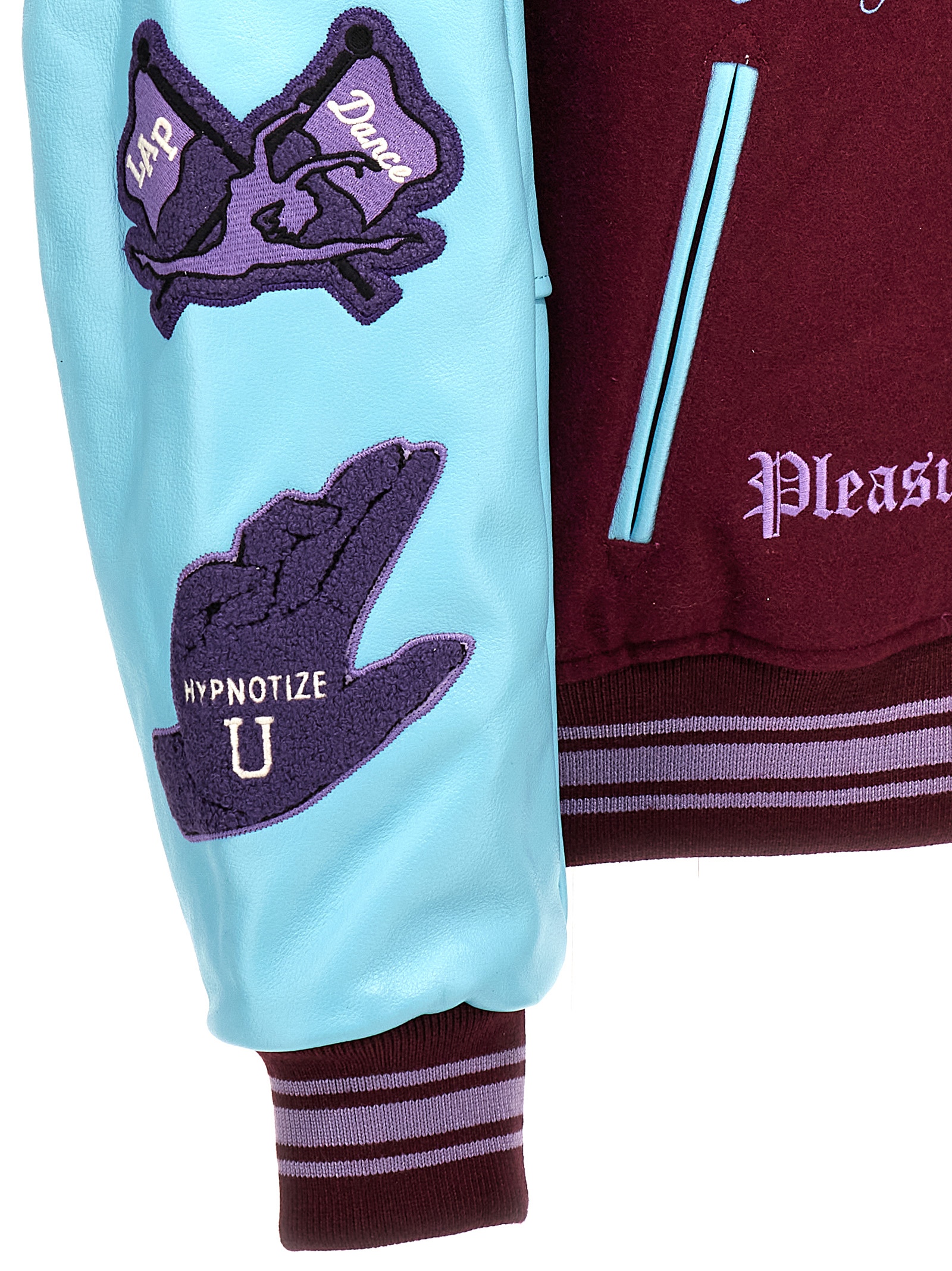'Nerd varsity' bomber jacket P23N001PURPLE (PLEASURES / カジュアルジャケット ) | PLEASURES (プレジャーズ)(5)