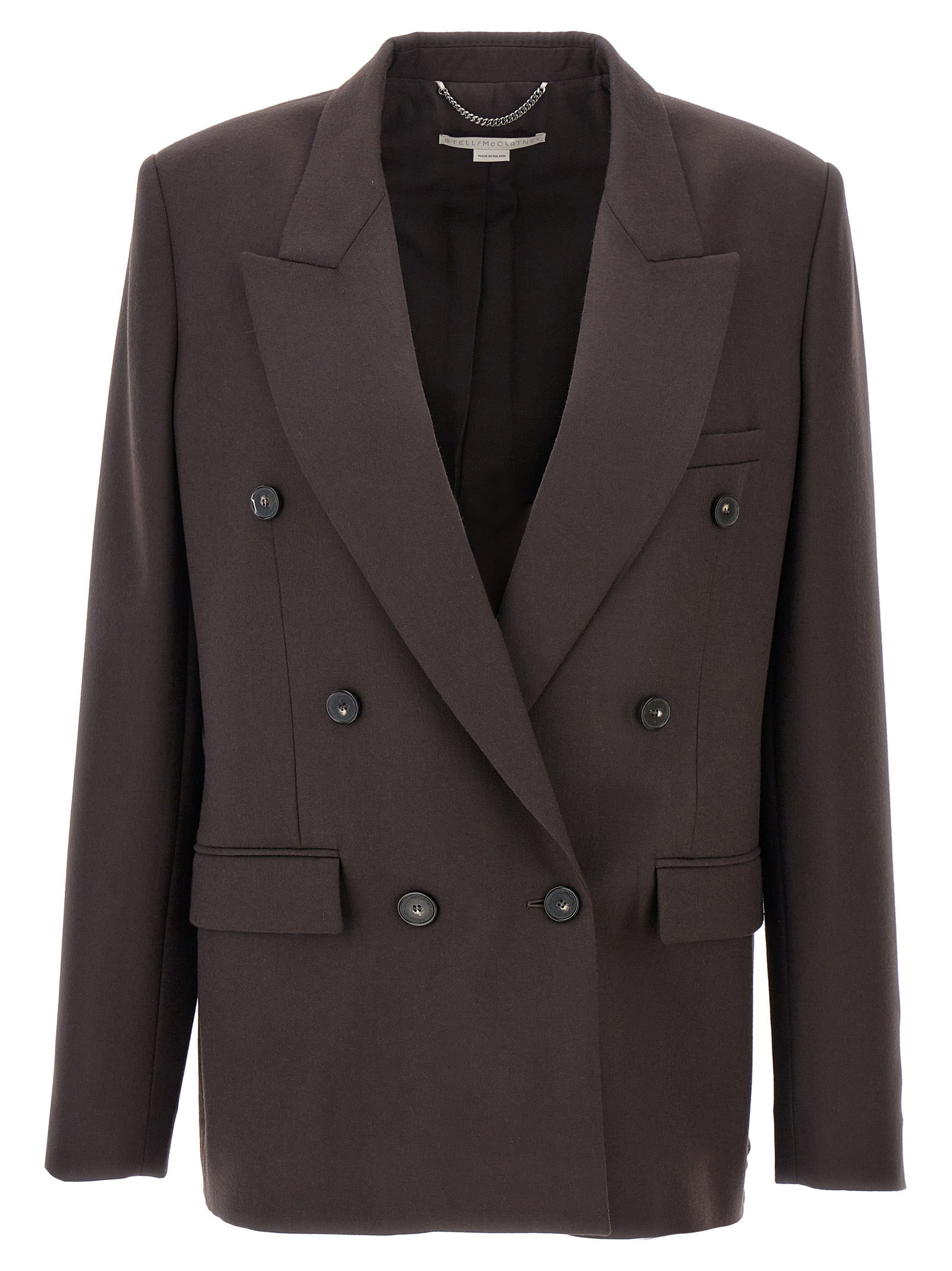 Double-breasted wool blazer 6501163CU7032011 (Stella McCartney / ブレザー・ジャケット ) | Stella McCartney (ステラ マッカートニー)