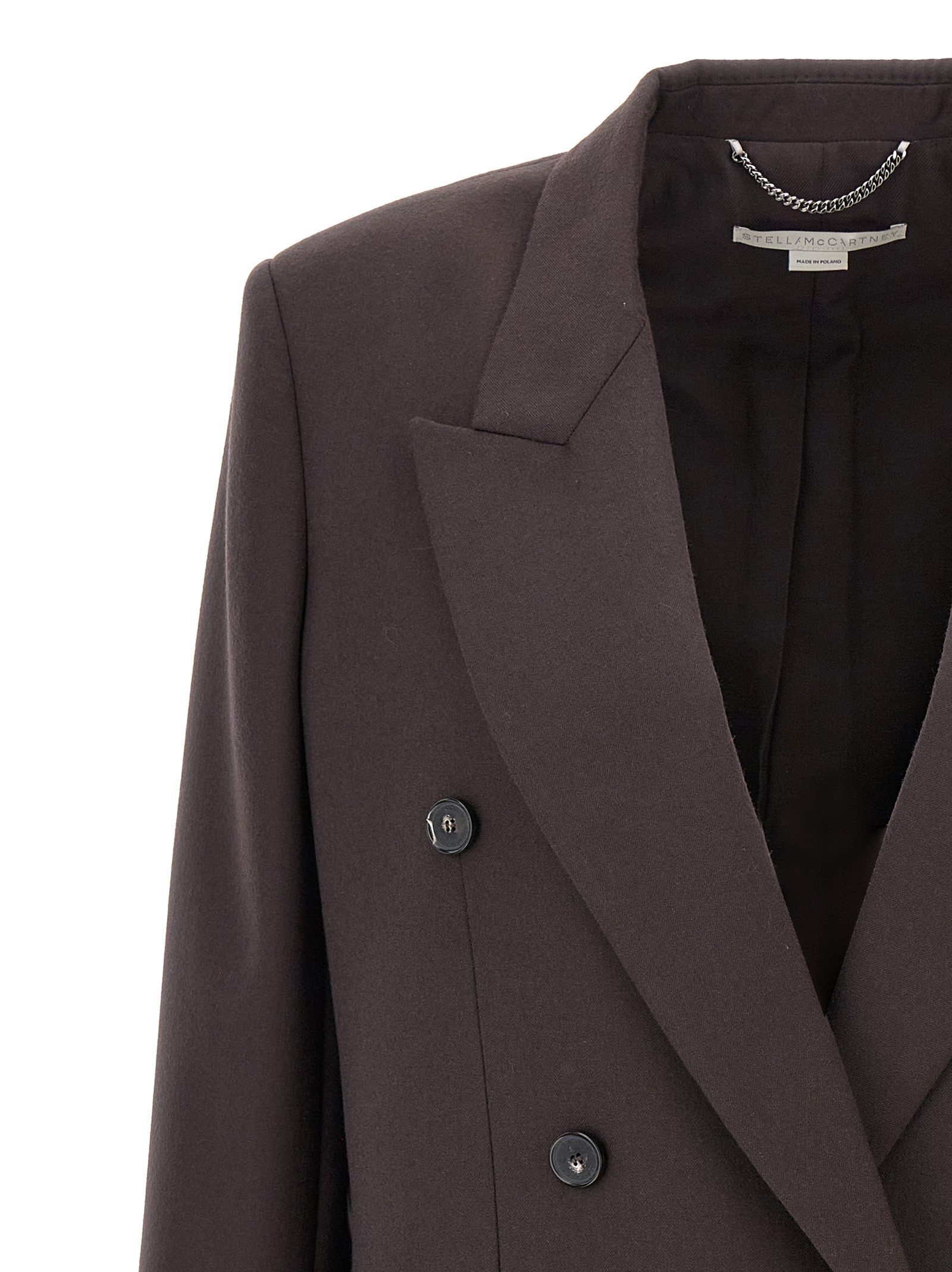 Double-breasted wool blazer 6501163CU7032011 (Stella McCartney / ブレザー・ジャケット ) | Stella McCartney (ステラ マッカートニー)(2)