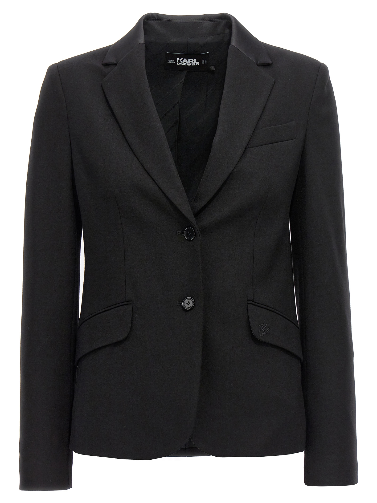 'Punto' single breast blazer 235W1402999 (KARL LAGERFELD / スーツ・ジャケット ) | KARL LAGERFELD (カール・ラガーフェルド)