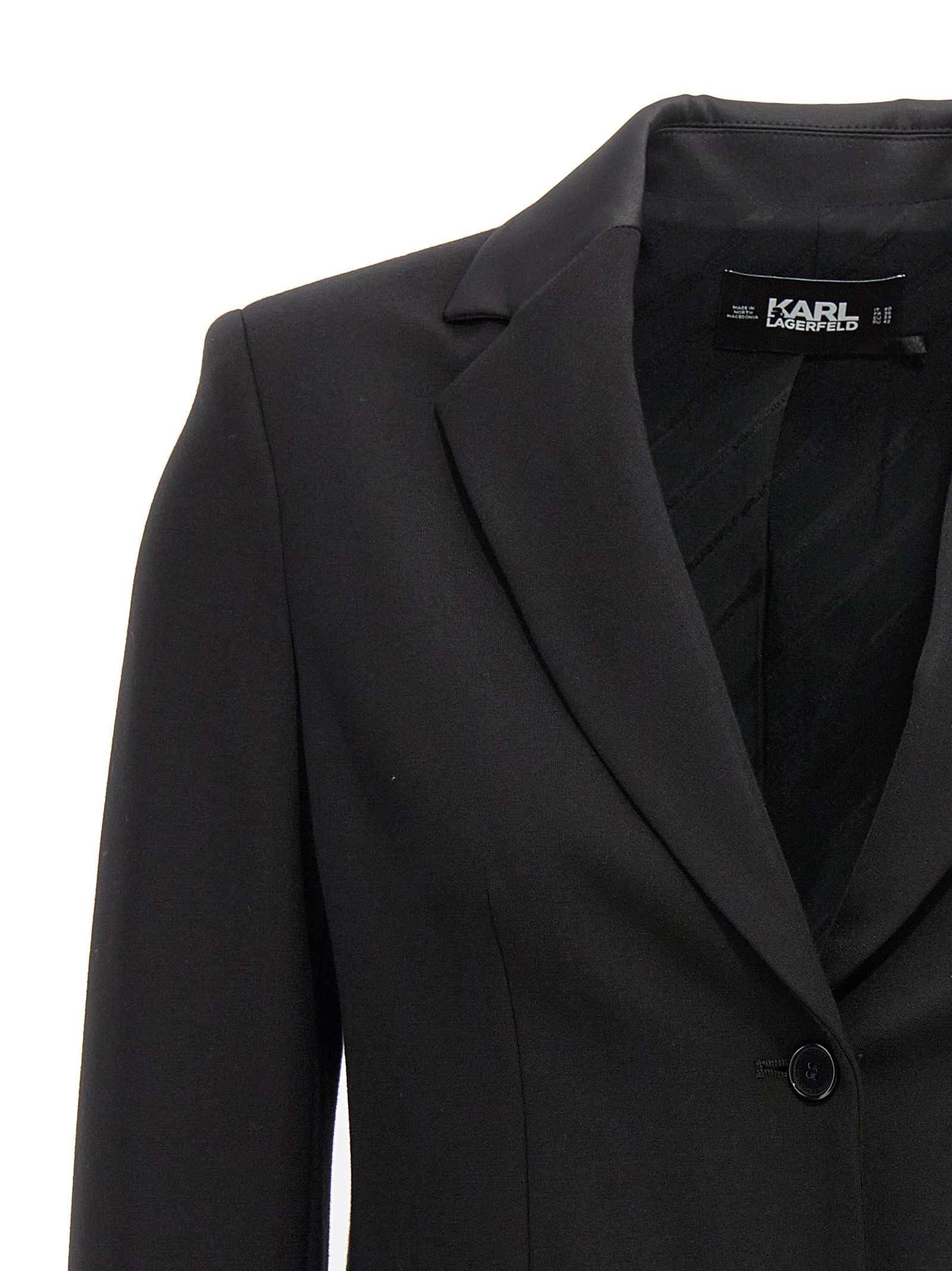 'Punto' single breast blazer 235W1402999 (KARL LAGERFELD / スーツ・ジャケット ) | KARL LAGERFELD (カール・ラガーフェルド)(2)
