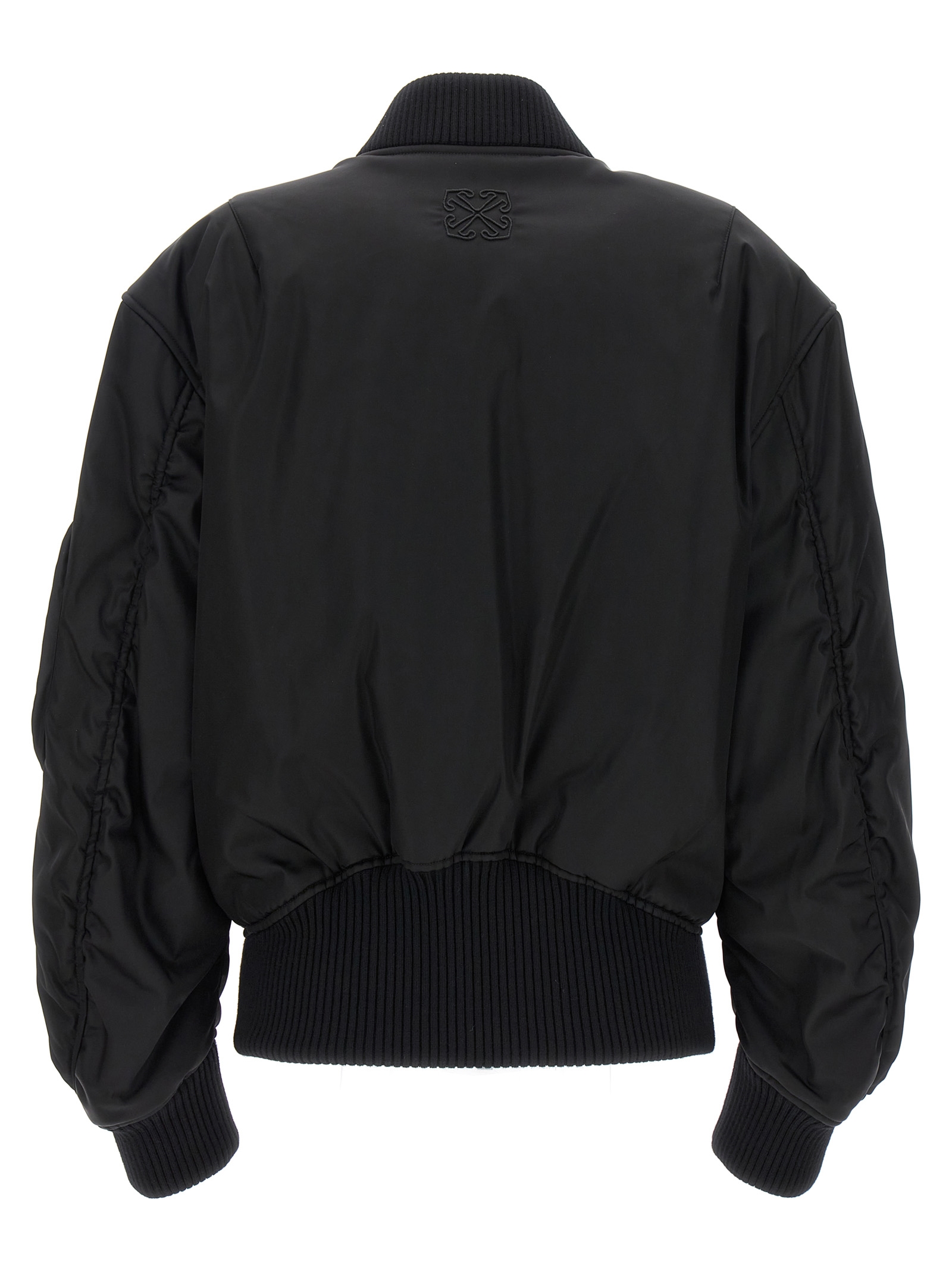 'NY Gab' bomber jacket OWEH028F23FAB00110101010 (Off-White / カジュアルジャケット・ベスト ) | Off-White (オフホワイト)(1)